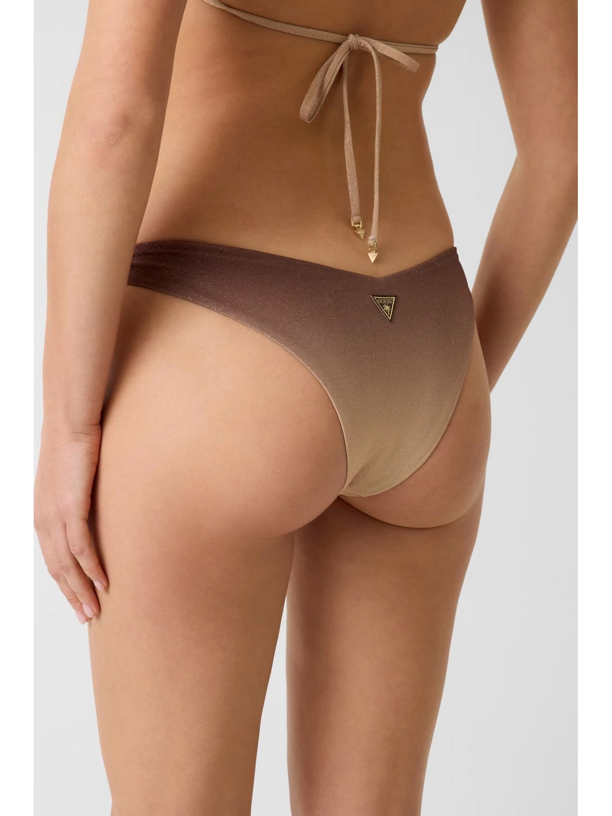 GUESS BEACHWEAR Costume da bagno Donna IRIS BRAZILIAN E6GO09 KF600 PMJQ BROWN SHADE AOP gioboutiqueweb