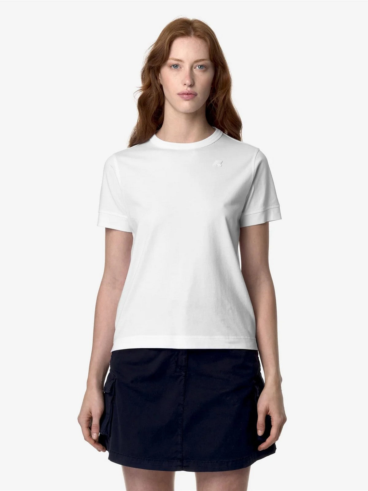 T-shirt K-Way et femme Pole Emel K2122UW 001 White