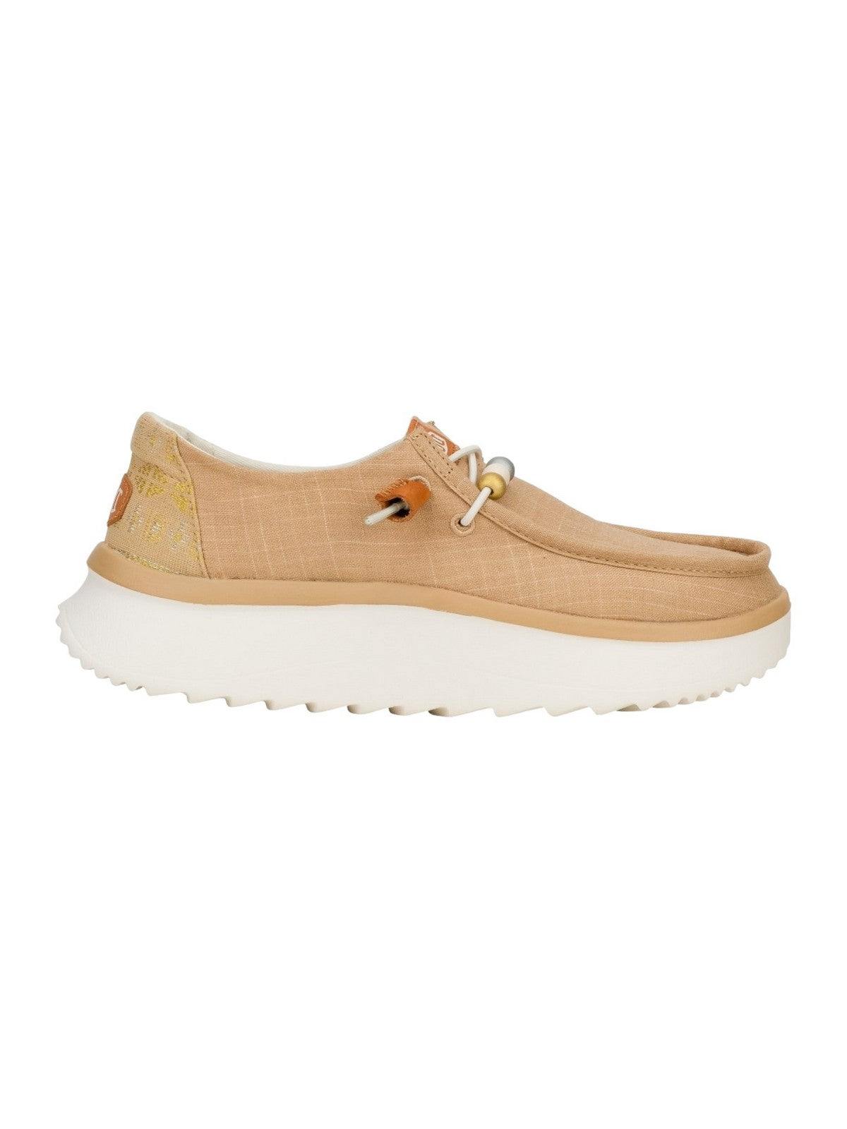 HEY DUDE Mocassins Femme Wendy Peak Baja Stripe HD.40739 265 Beige