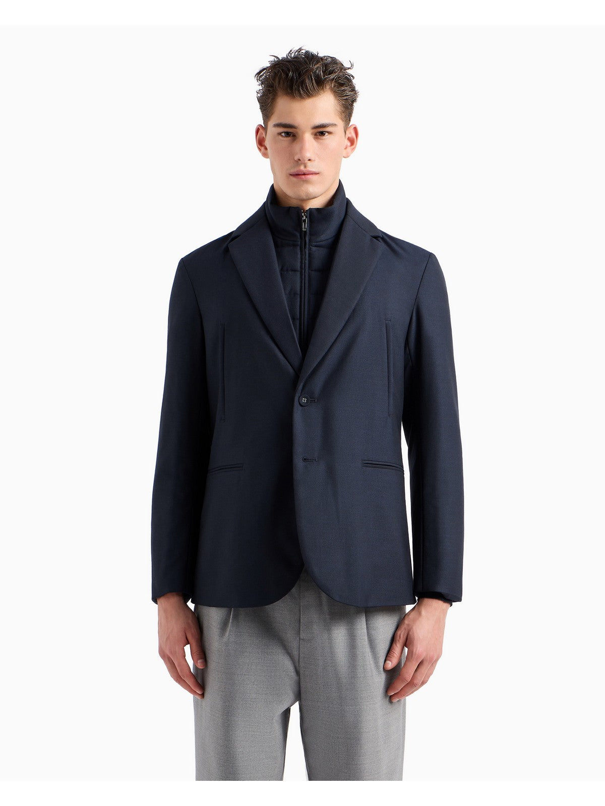 EMPORIO ARMANI Giacca Uomo  EM000132 AF10458 UB118 Blu gioboutiqueweb