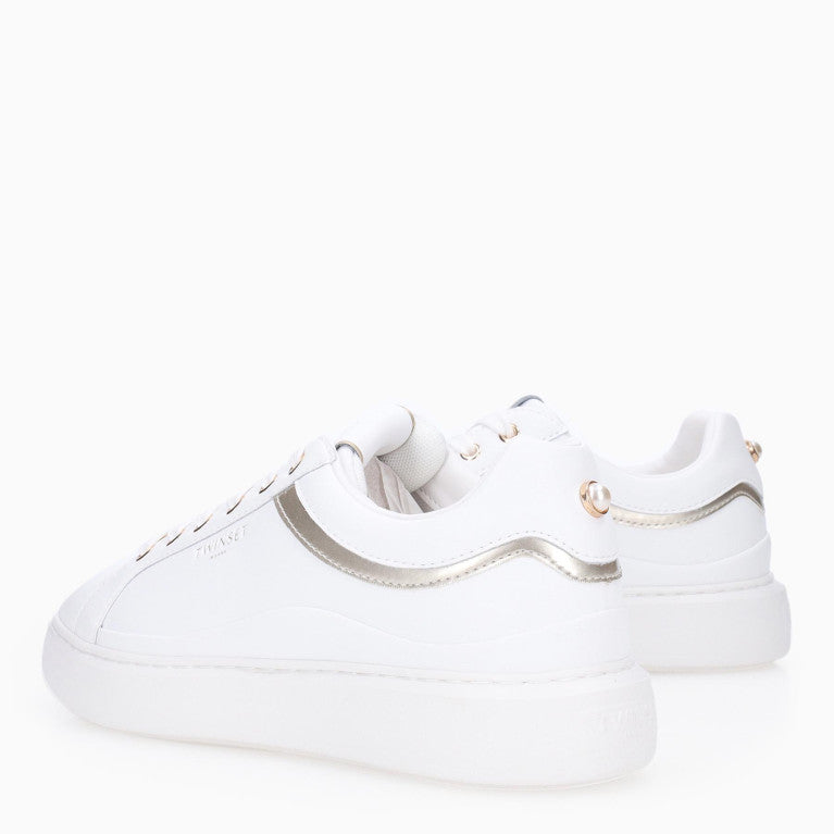 TWINSET Sneaker Donna SNEAKERS 252TCP020 07049 BIC.OTTICO/ORO