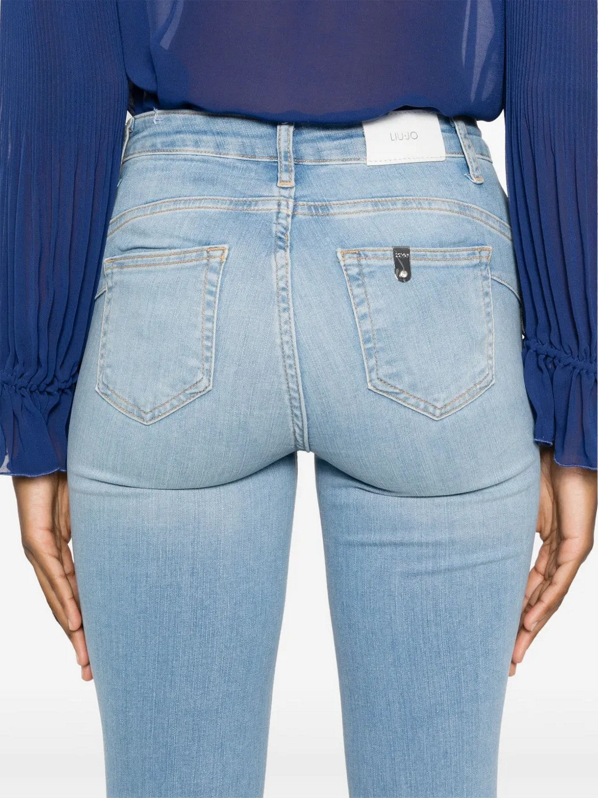 LIU JO BLUE DENIM Jeans Donna  UXX037D4811 78483 Blu gioboutiqueweb
