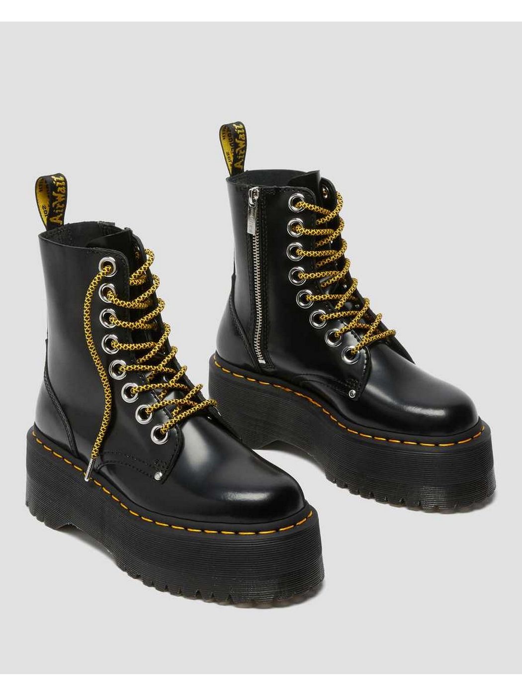 Docteur Martens Boots and Boots femme Jadon Max 2556001 noir