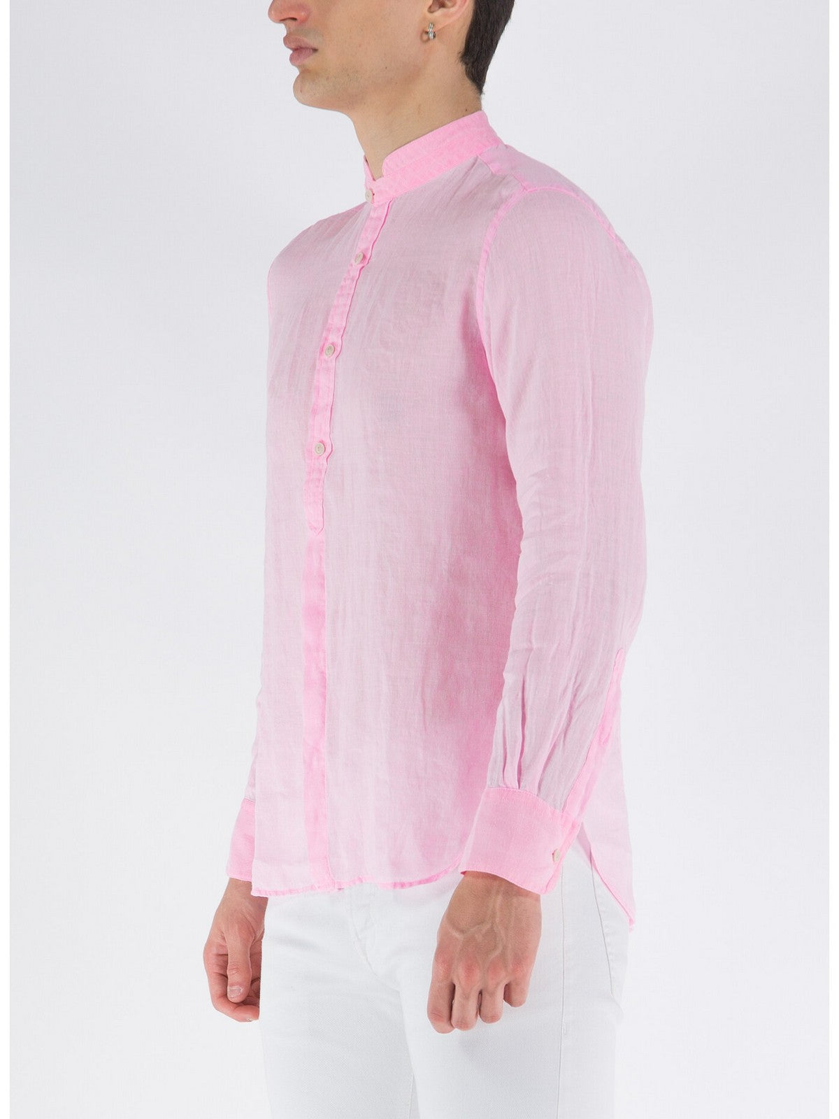 MC2 Saint Barth Camisa para hombres Klarke 00898b Rosa