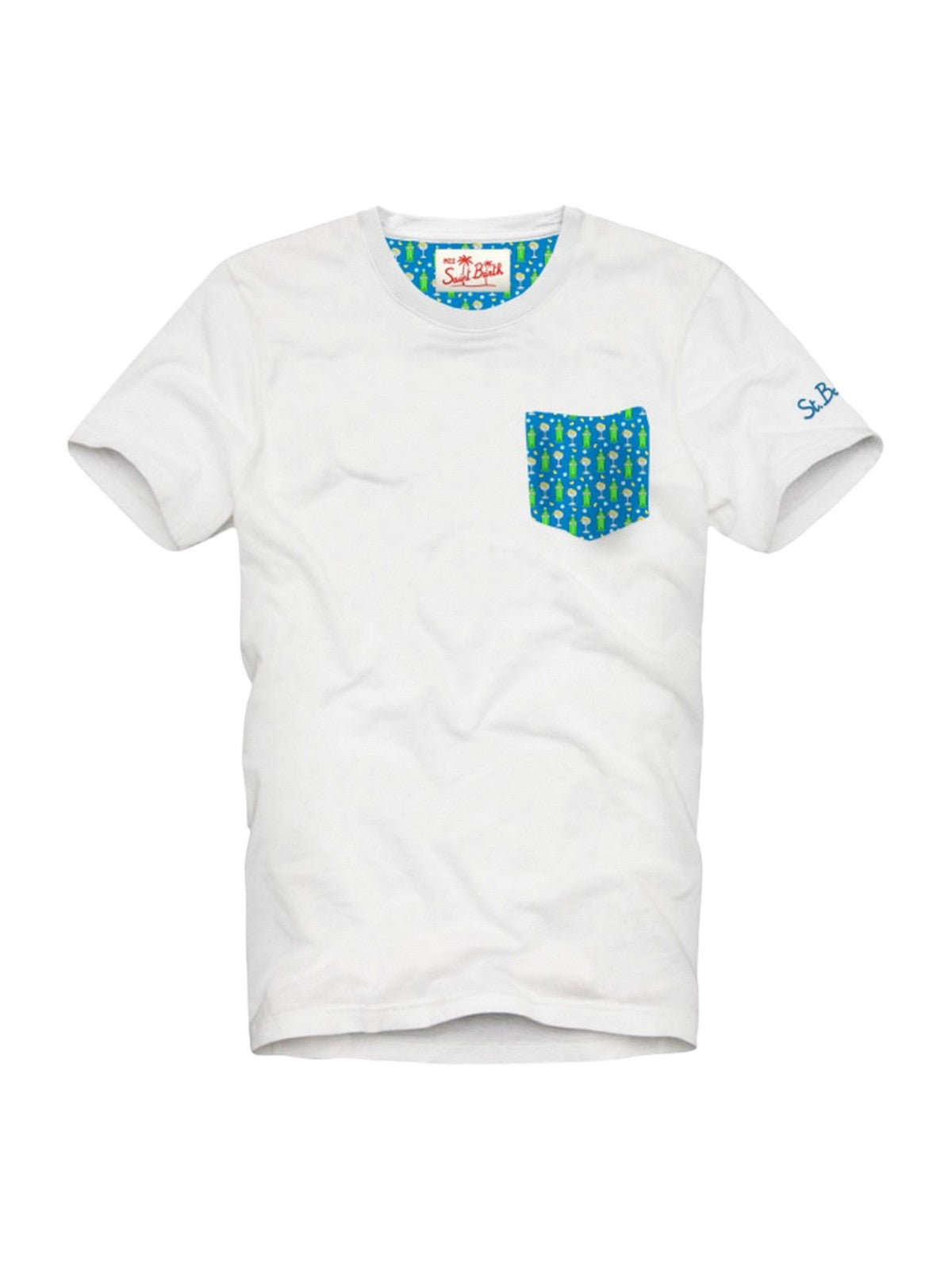 MC2 SAINT BARTH T-Shirt e Polo Uomo  BLANCHE 04270D Bianco