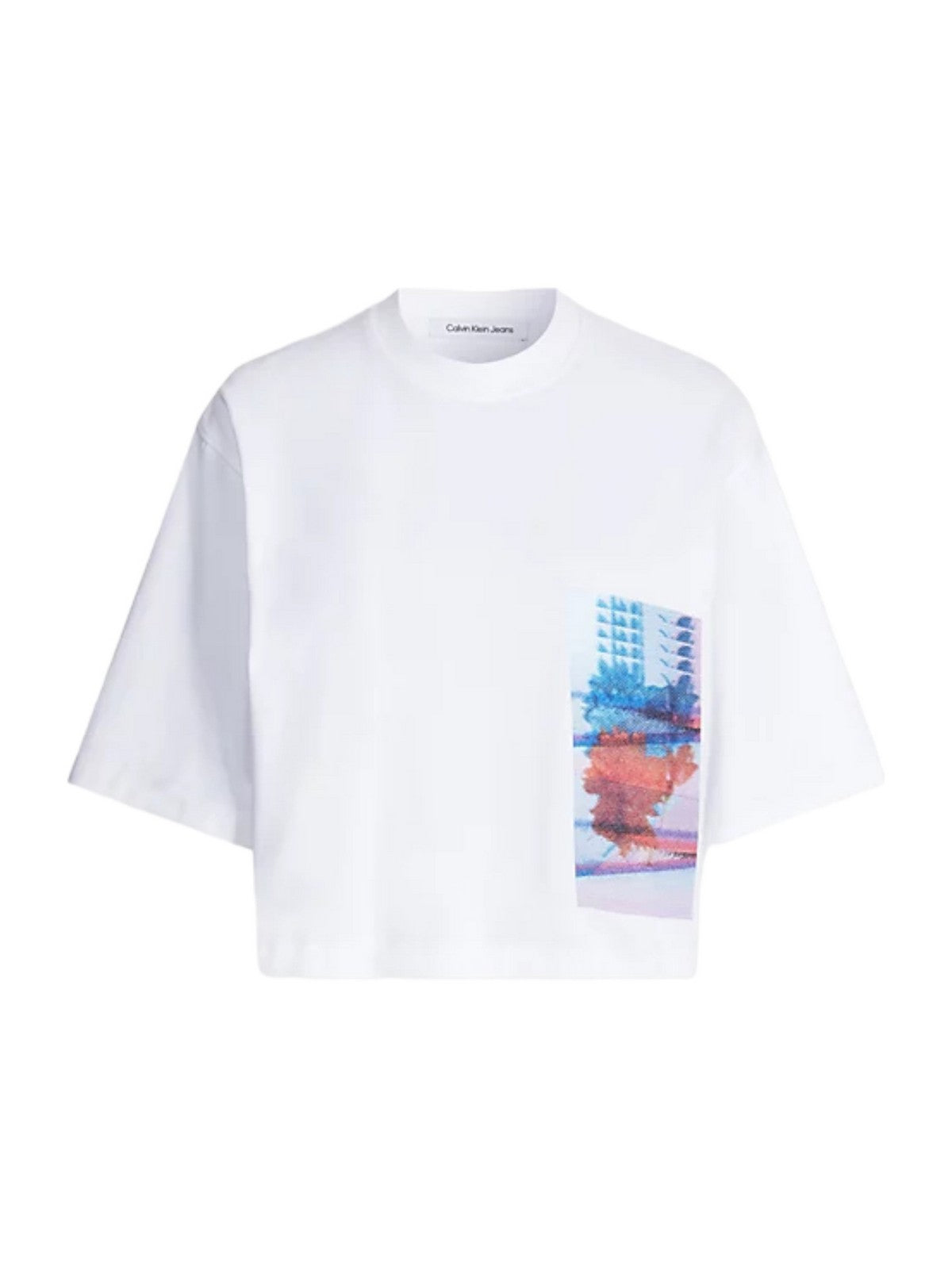 CALVIN KLEIN T-Shirt e Polo Donna  J20J220727 YAF Bianco