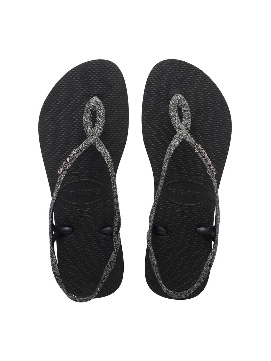 HAVAIANAS Tongs pour filles et garçons 4146130.4057 Noir