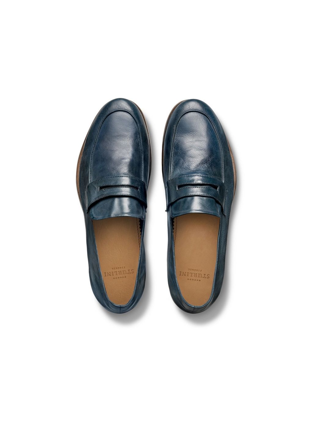 Strolini Florence Mocasino Men Brenta AR-82000 bleu bleu