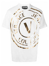 VERSACE JEANS COUTURE T-Shirt e Polo Uomo  72GAHT16 CJ00O Bianco