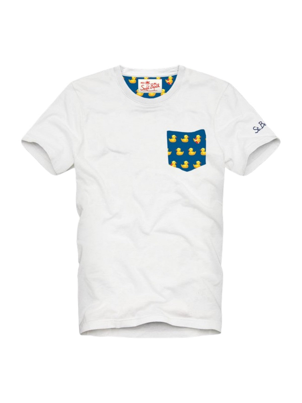 MC2 SAINT BARTH T-Shirt e Polo Uomo  BLANCHE 06147D Bianco