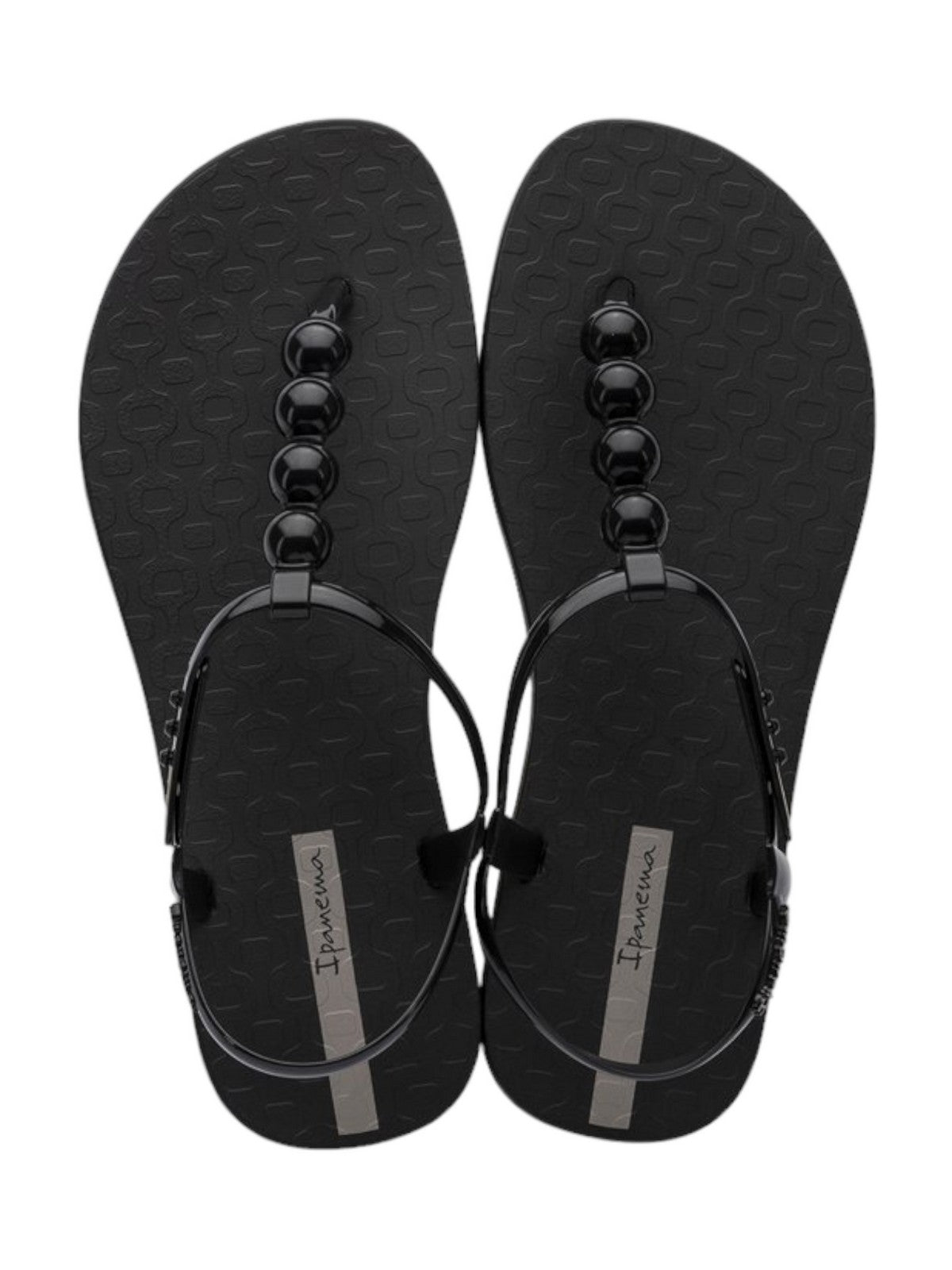 Ipanema Flip Flops Frauen einfach auf IP.27017 AH402 Schwarz