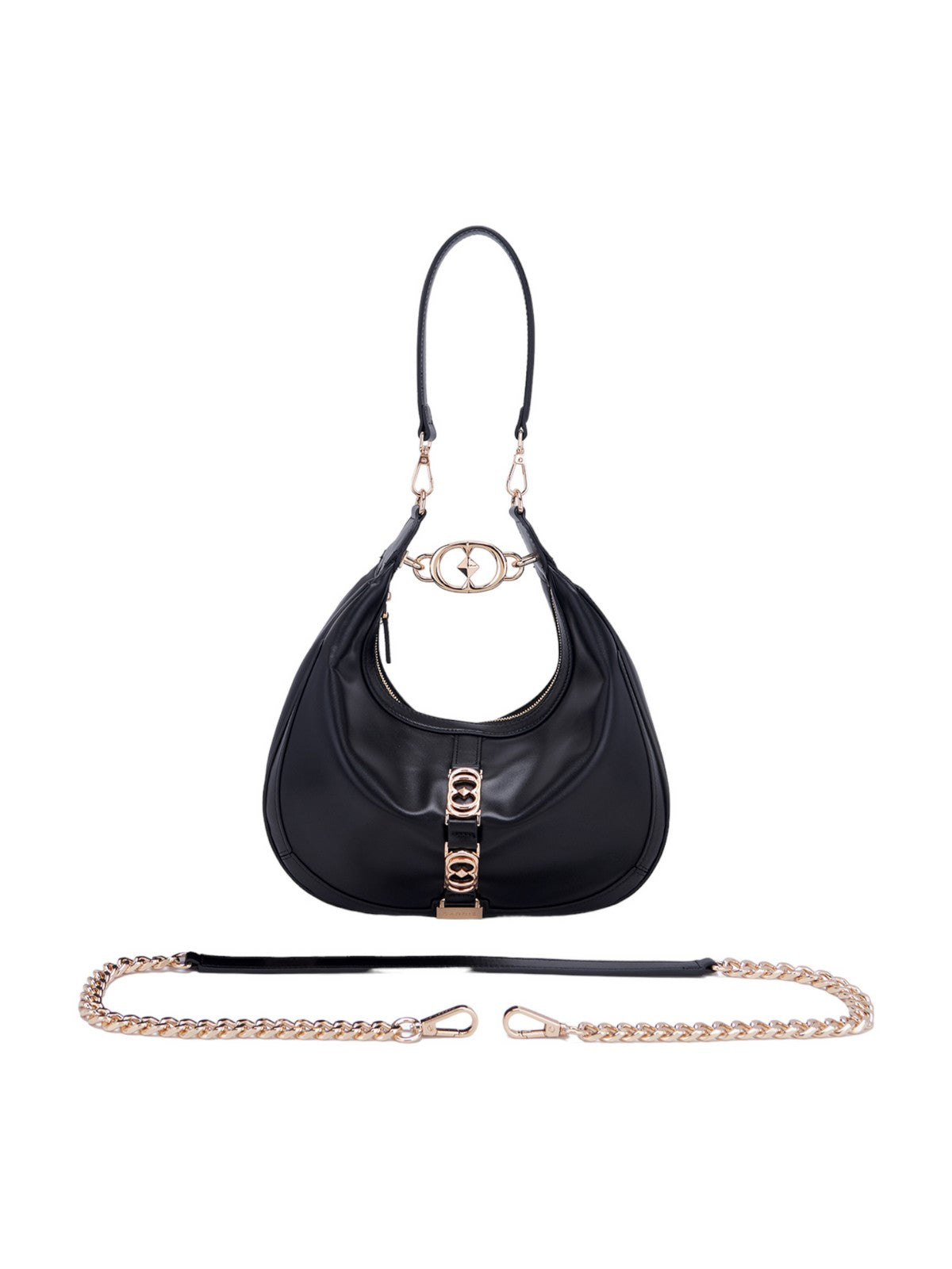 LA CARRIE Borsa Donna  132P-MV-350-LEA Nero