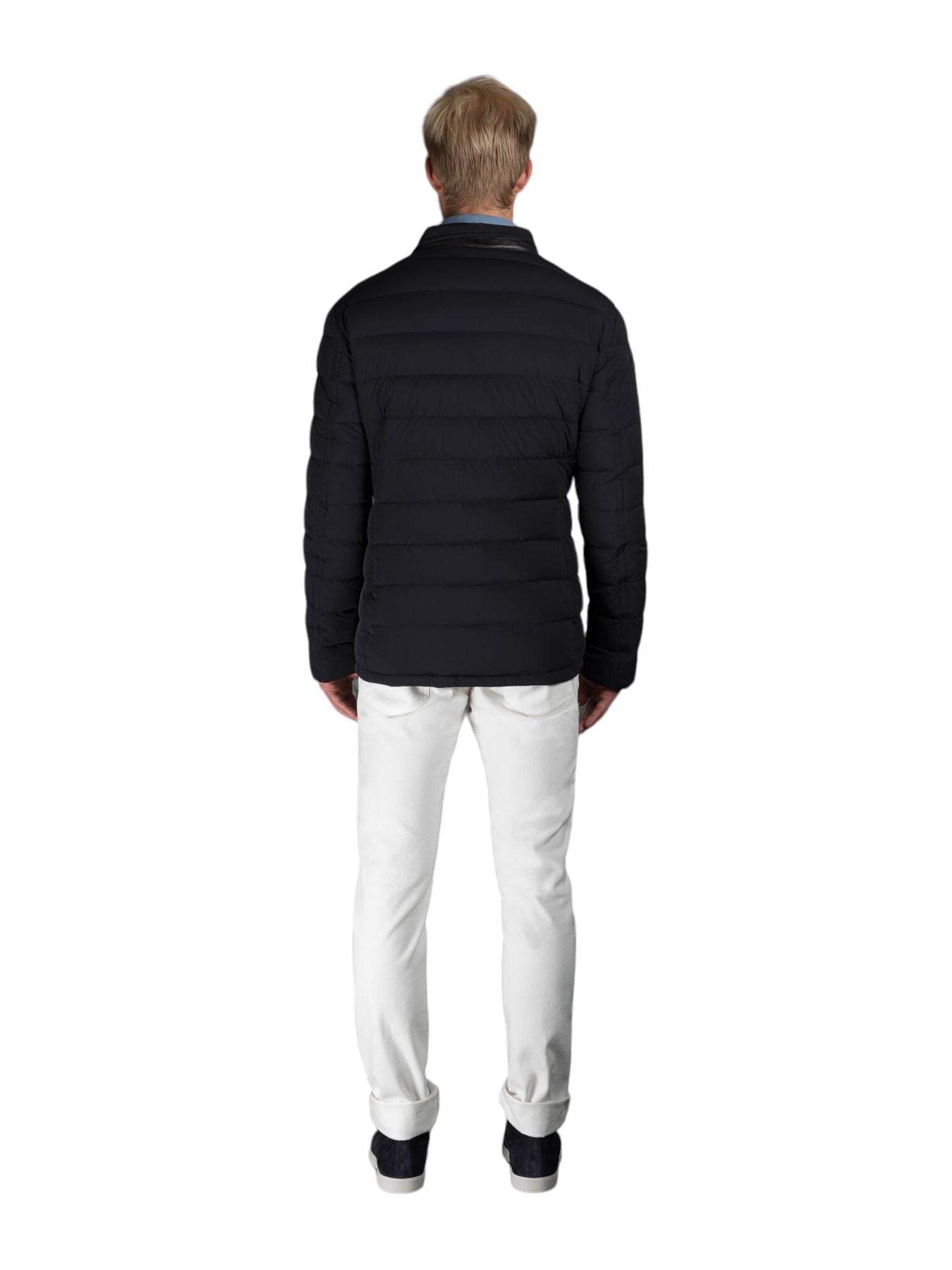 Veste de Moorer pour hommes Zayn-Kn Mougi100307 U0402 Bleu