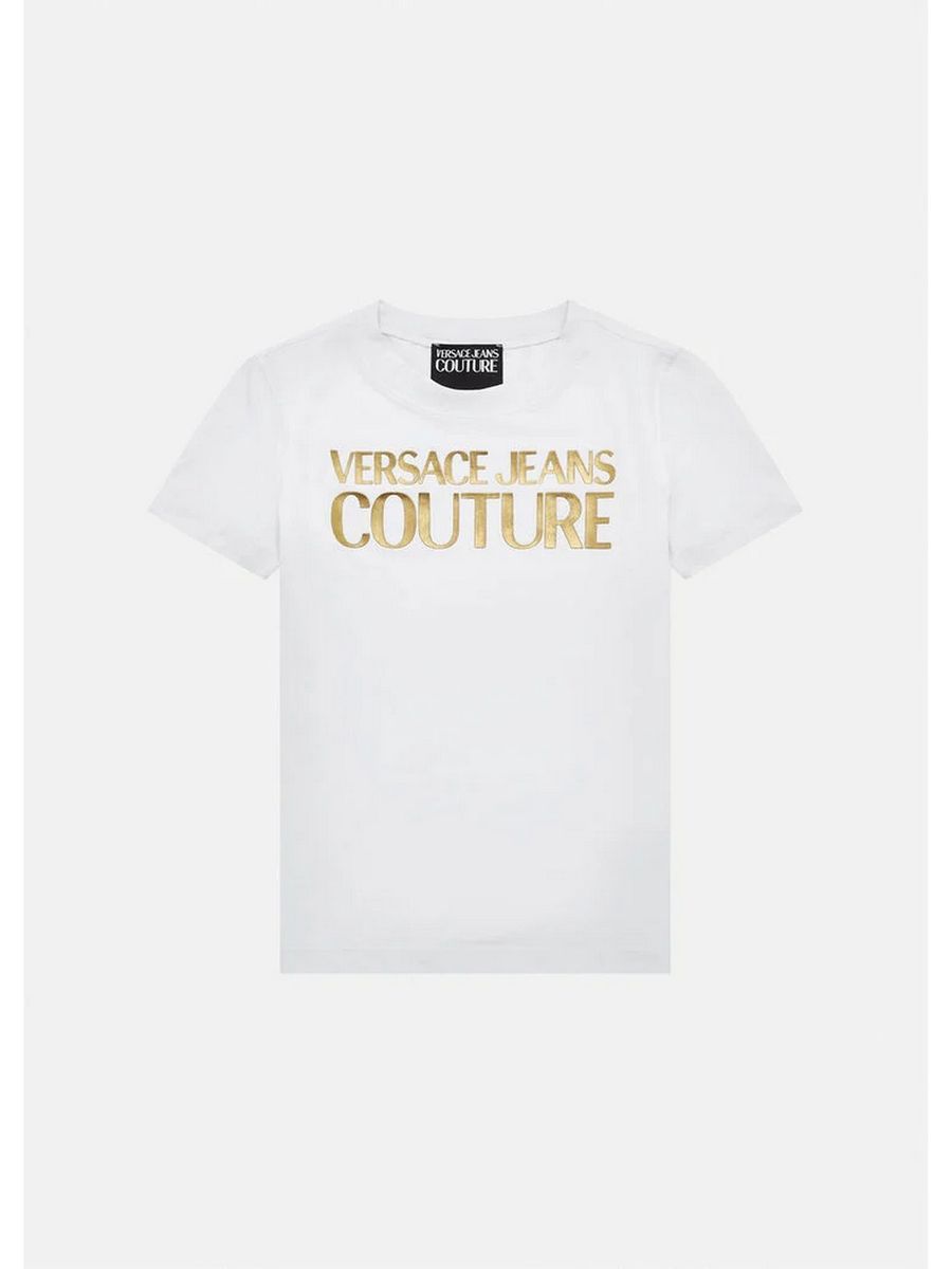 VERSACE JEANS COUTURE T-Shirt e Polo Donna  72HAHT01 CJ03T Bianco