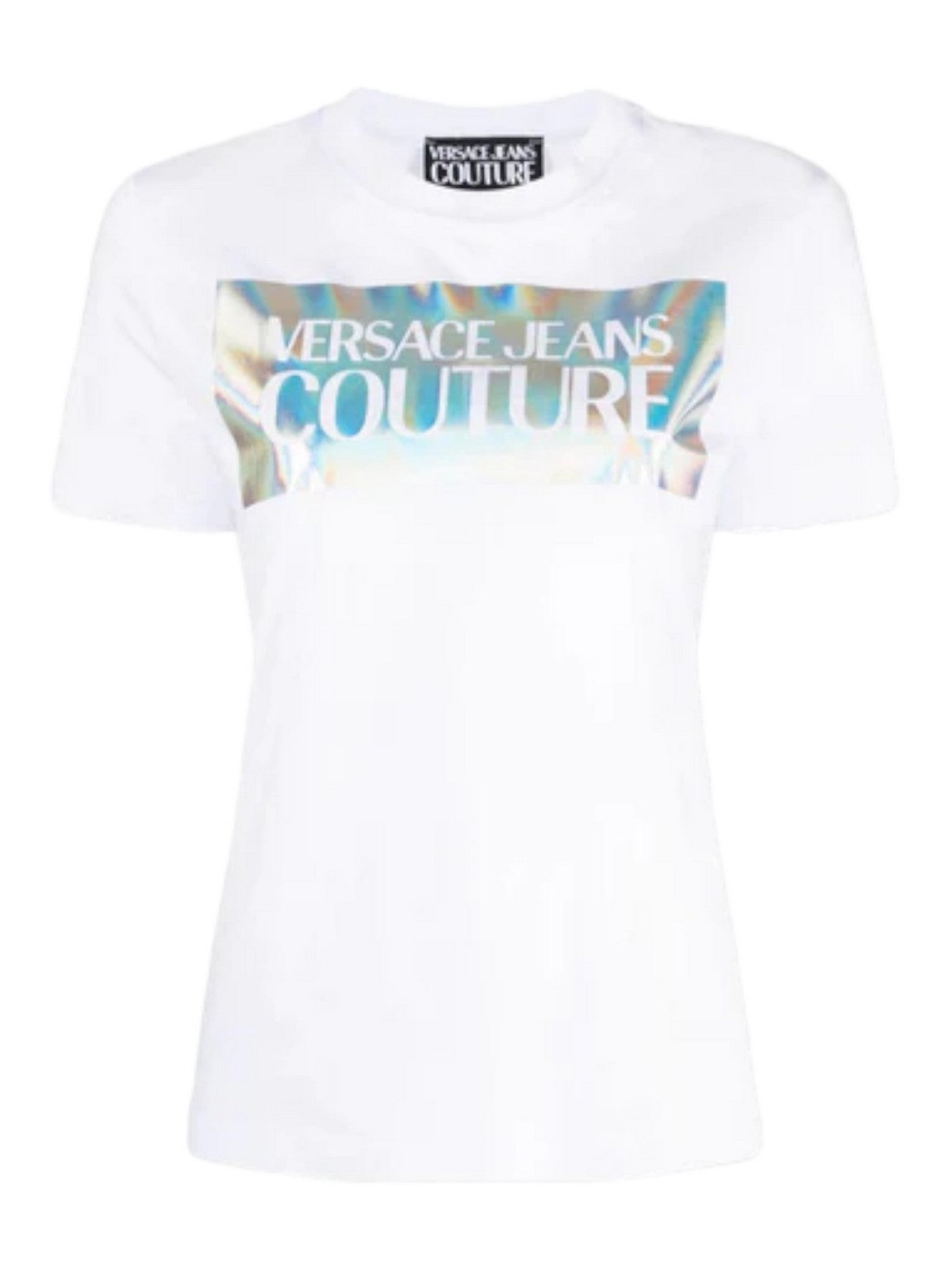 VERSACE JEANS COUTURE T-Shirt e Polo Donna  75HAHF04 CJ03F 003 Bianco