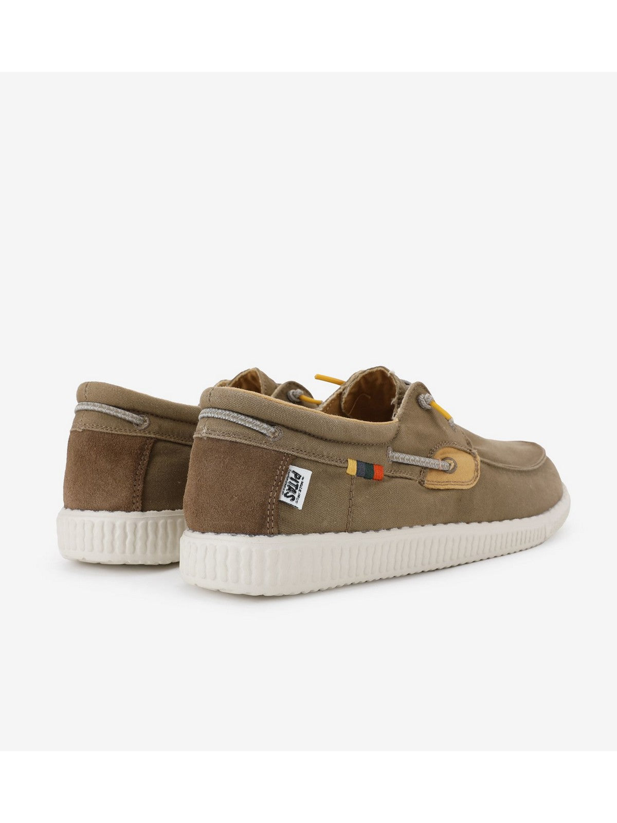 PITAS Mocassin Homme WP150 BOAT FLAG KHAKI Vert