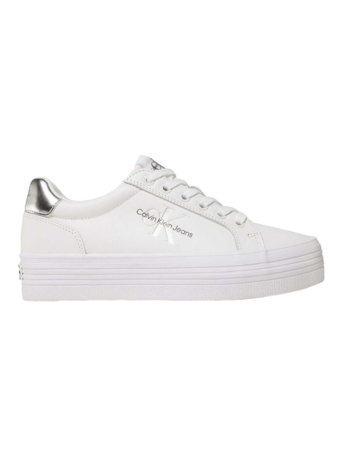 CALVIN KLEIN Sneaker Donna  YW0YW01222 YBR Bianco