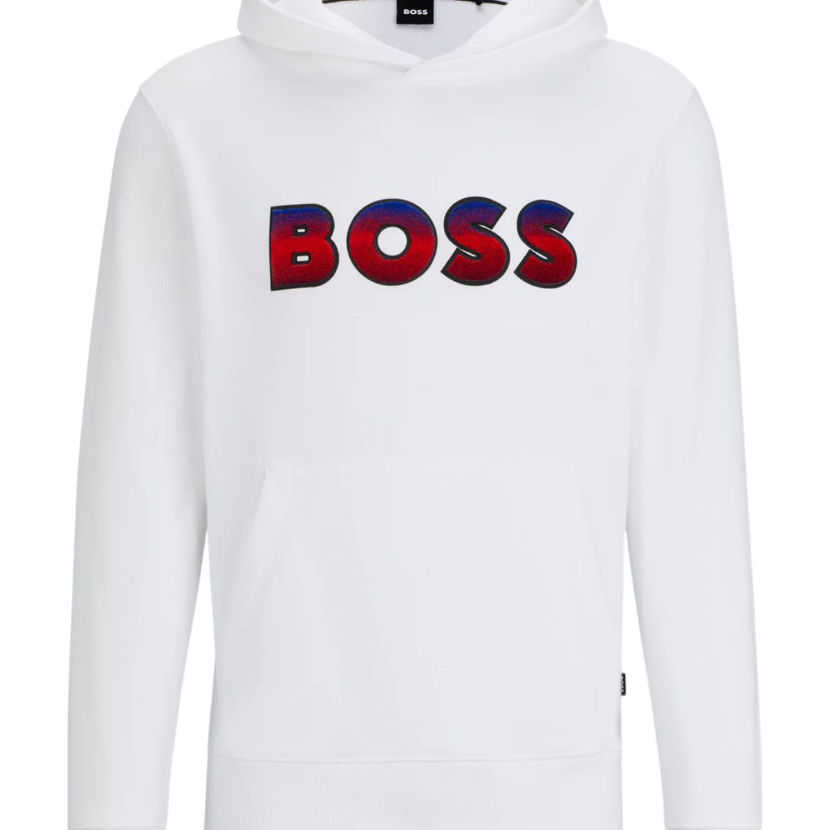 Pullover Hoodie Hugo Boss Hoodie White Hugo Boss Men's Sweatshirt