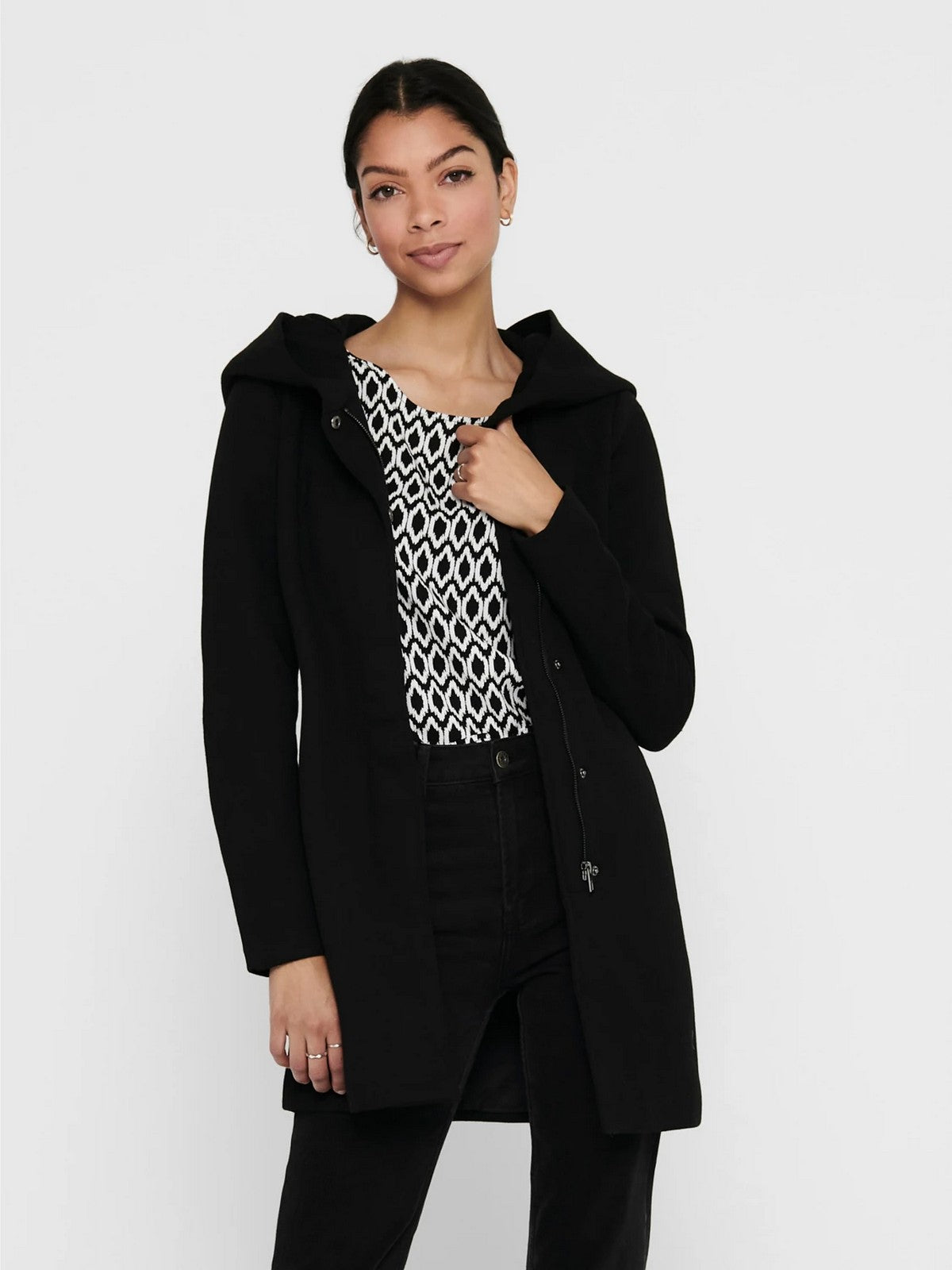 Seule manteau de femmes 15142911 noir noir