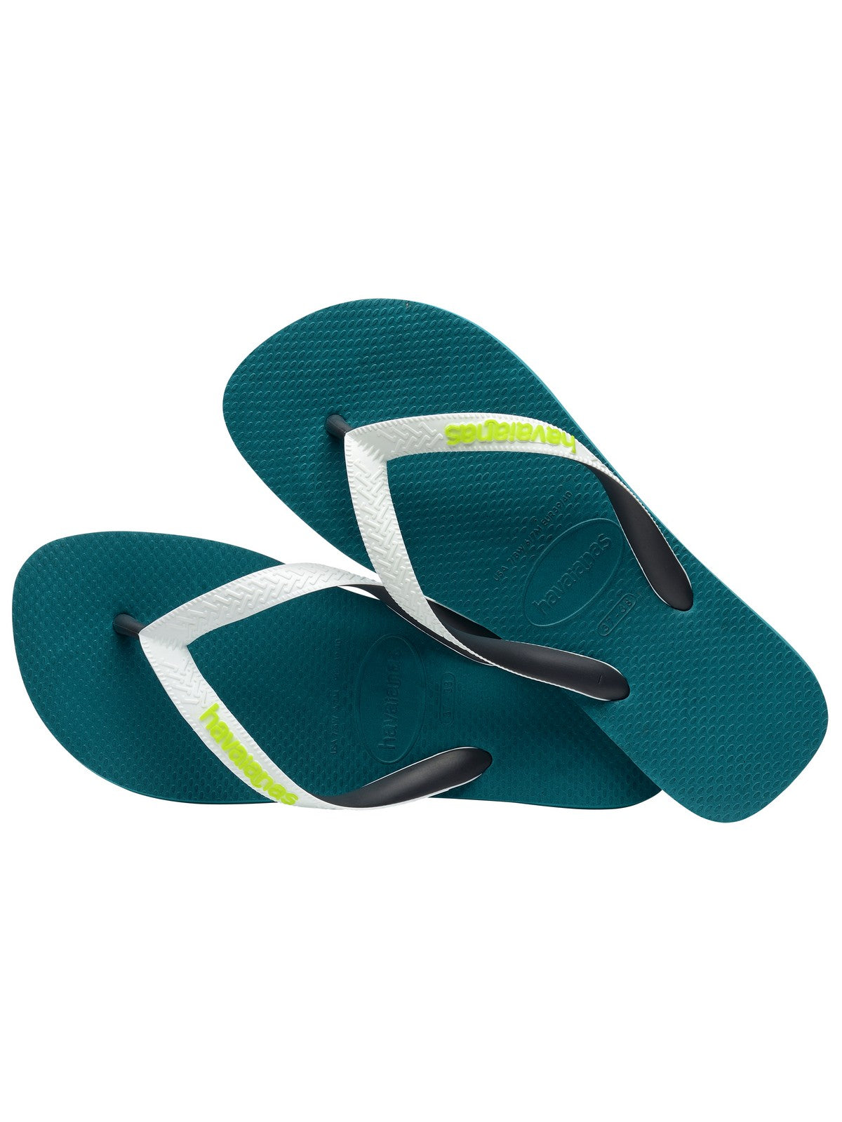 HAVAIANAS Tongs pour hommes Hav. top mélange 4115549.1832 vert