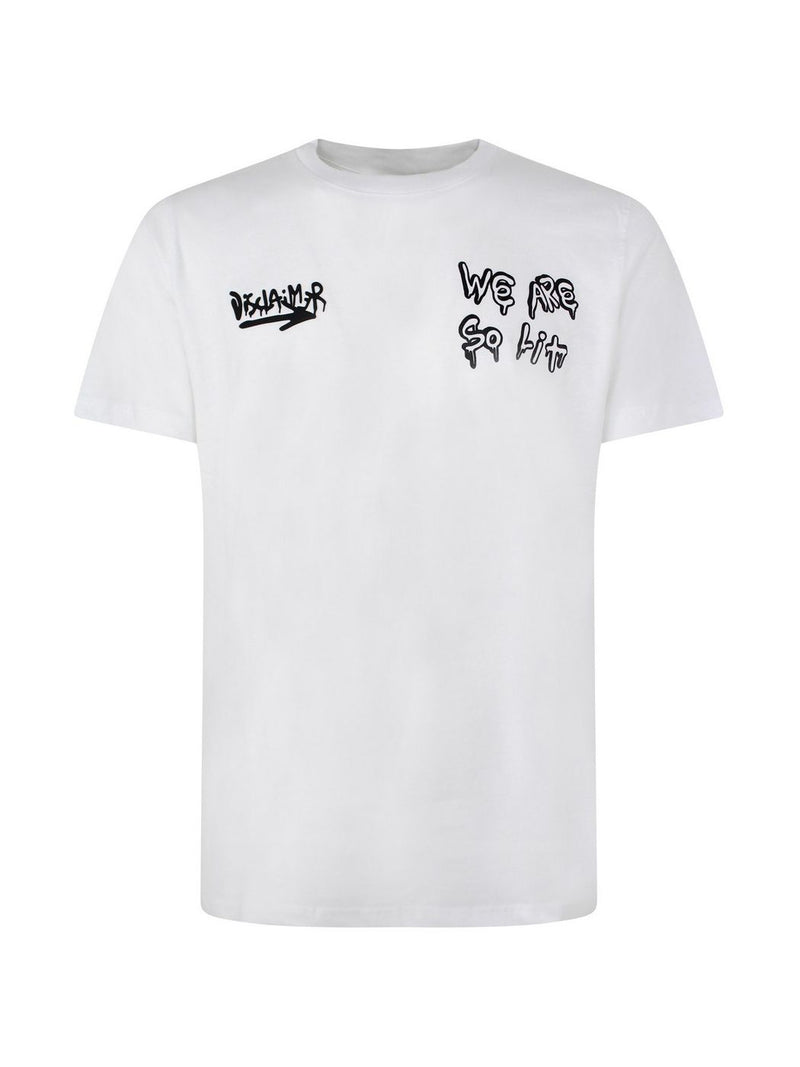 DISCLAIMER T-Shirt e Polo Uomo  22EDS51603 Bianco