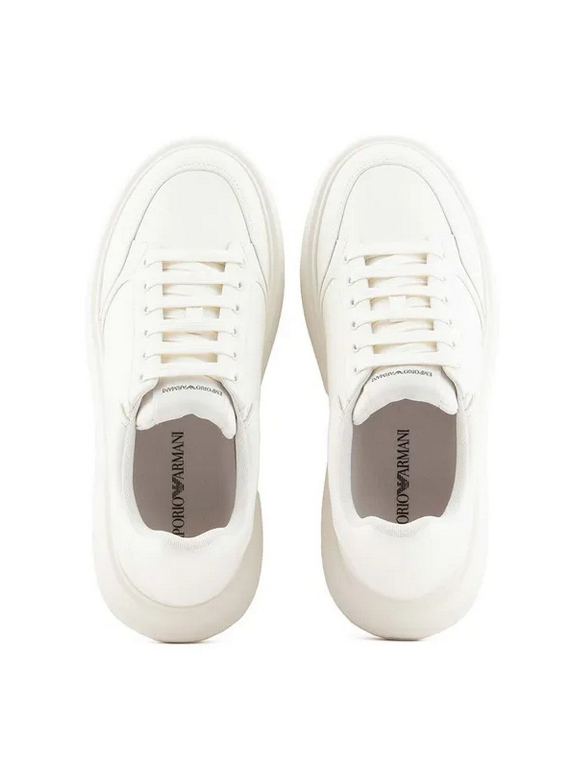 EMPORIO ARMANI Sneaker Uomo  X4X633 XM964 M801 Bianco gioboutiqueweb