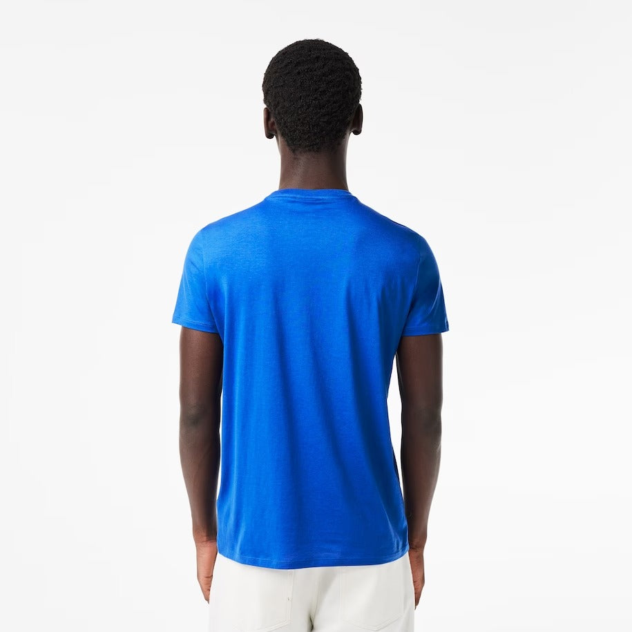 LACOSTE T-Shirt e Polo Uomo  TH6709 IXW Blu