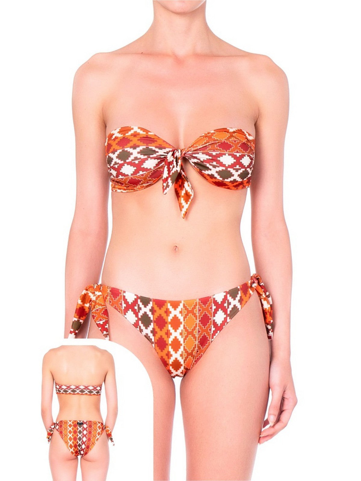 ME FUI Costume da bagno Donna Bikini MF23-0351X1 Arancione