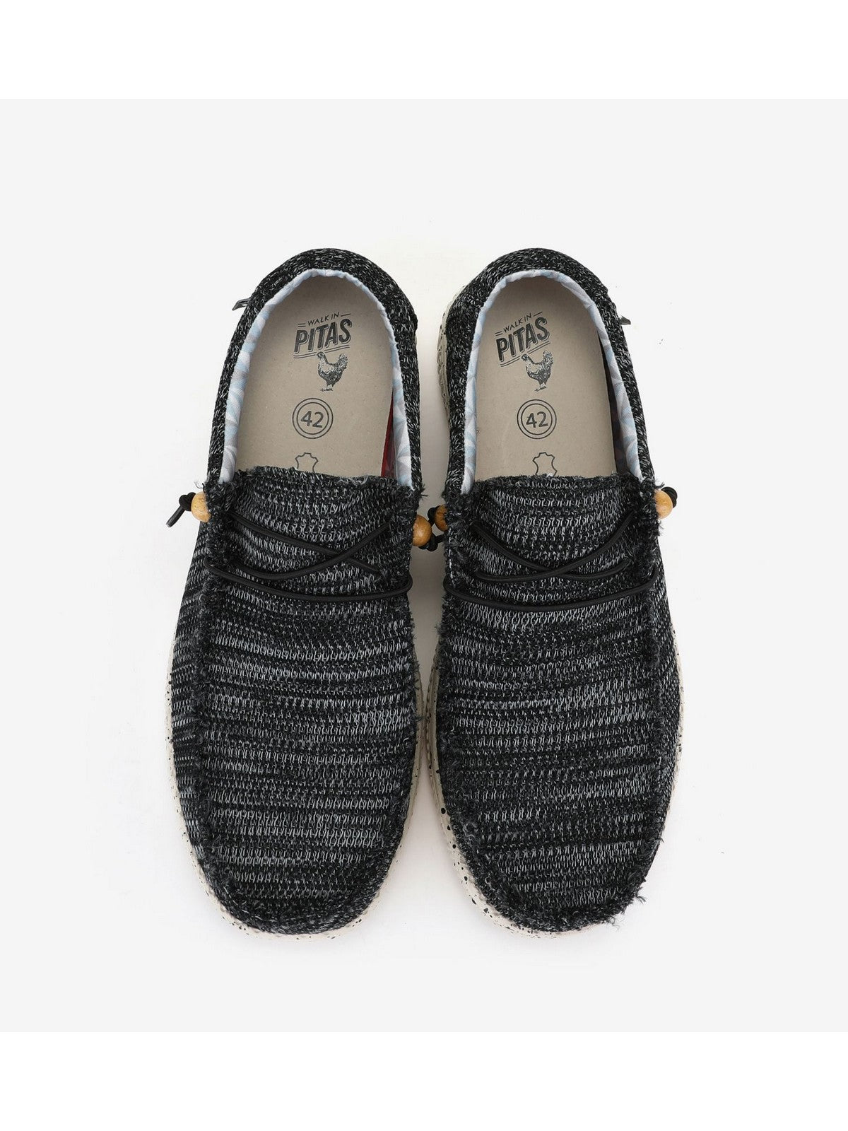 PITAS Mocassino Uomo  WP150 W KNITTED NERO Nero