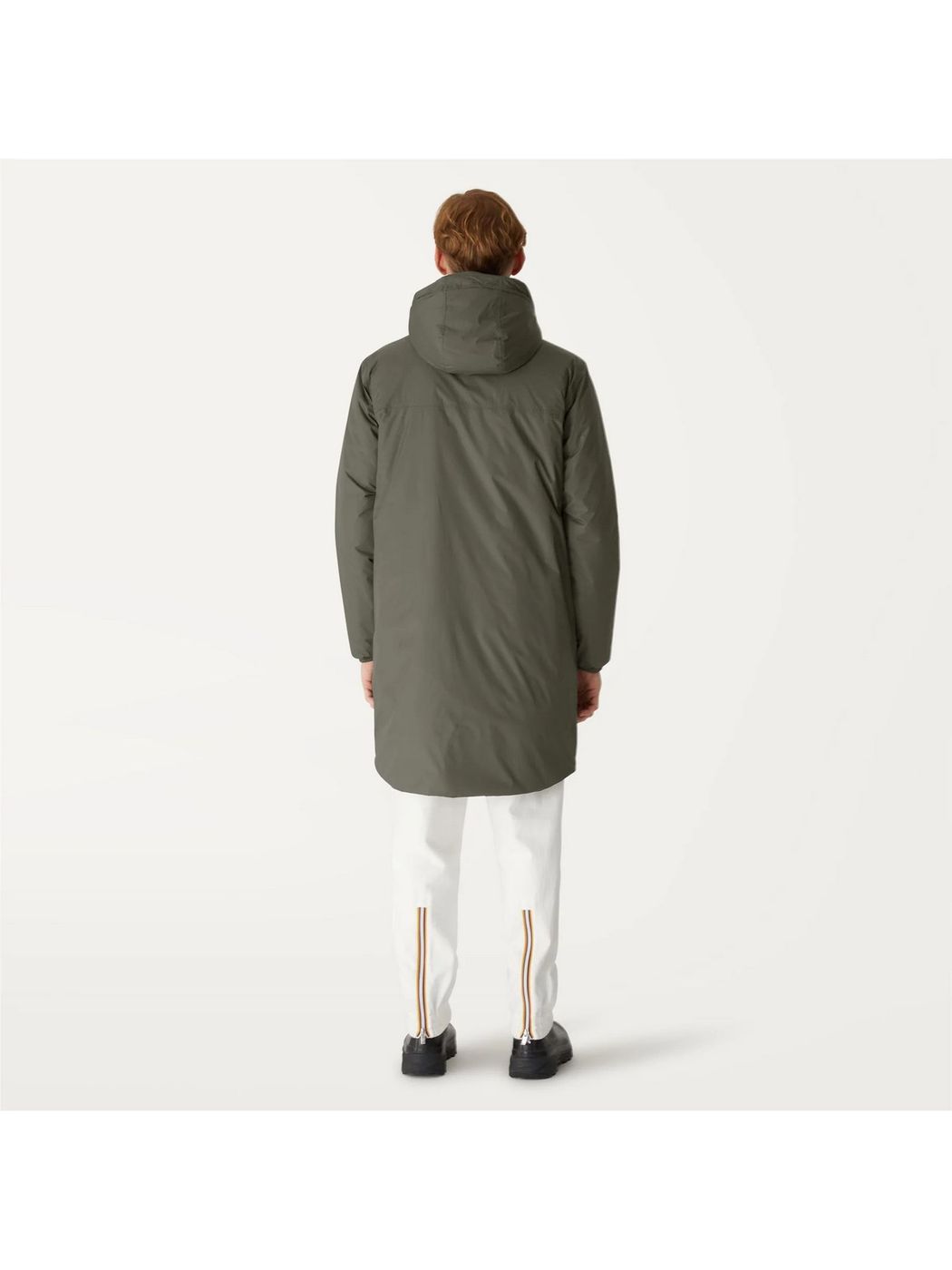 K-WAY Giubbino Uomo Le vrai 3.0 eiffel orsetto K3114KW WMR Verde gioboutiqueweb