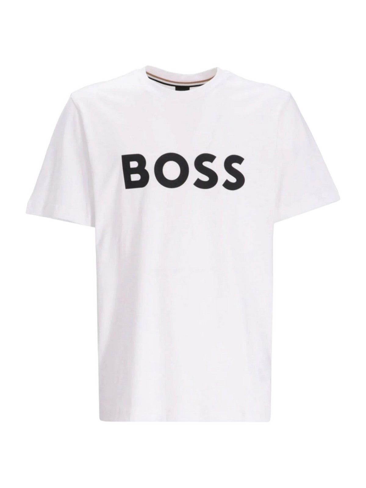 HUGO BOSS T-Shirt e Polo Uomo  50495742 100 Bianco