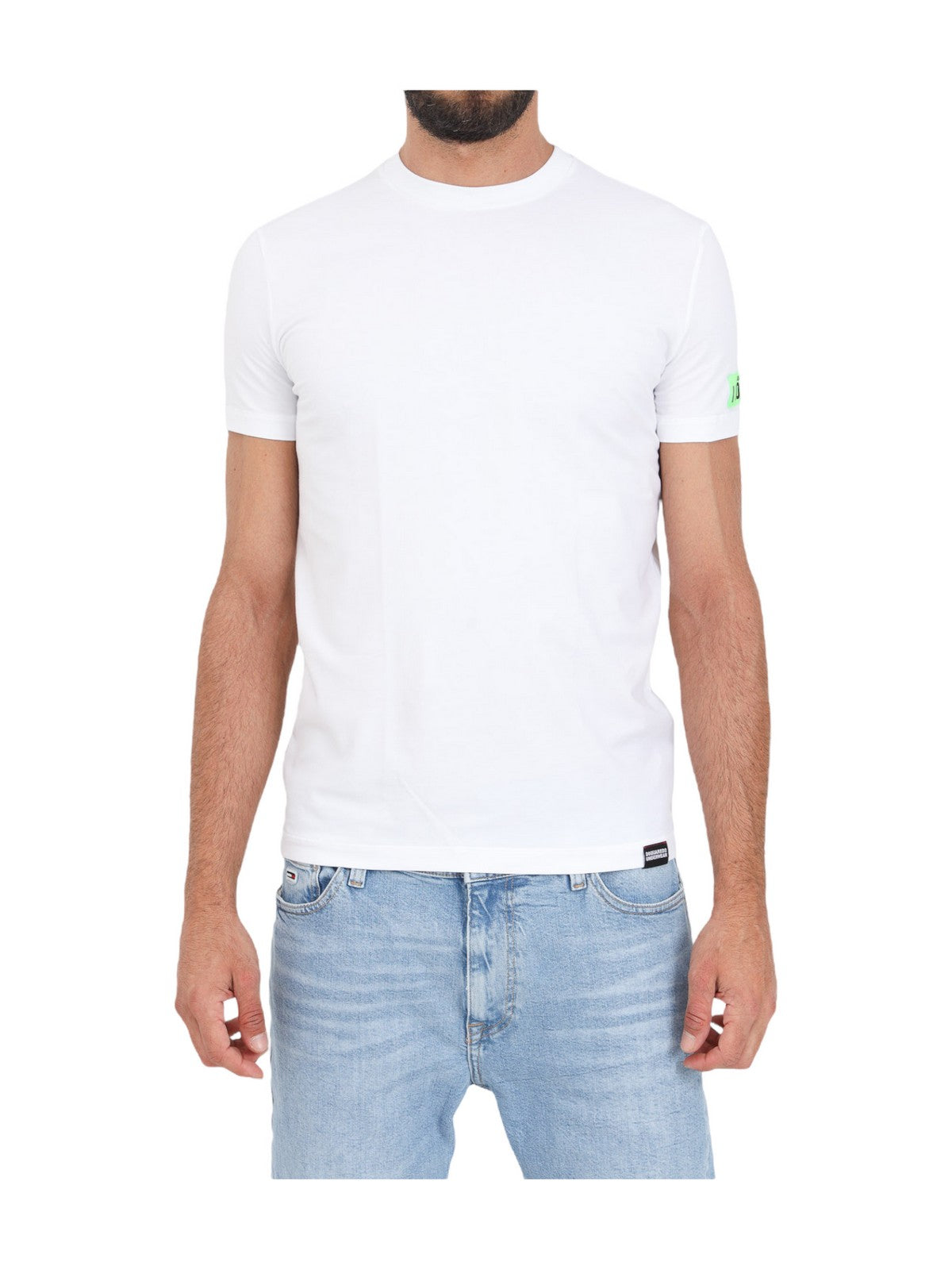 DSQUARED2 T-Shirt e Polo Uomo  D9M204720 113 Bianco