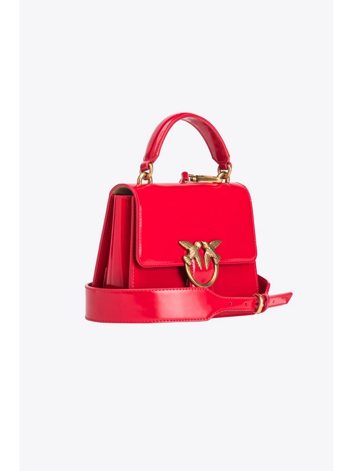 Pinko Woman Bag Love One Top 100071-A1en R30Q Rojo