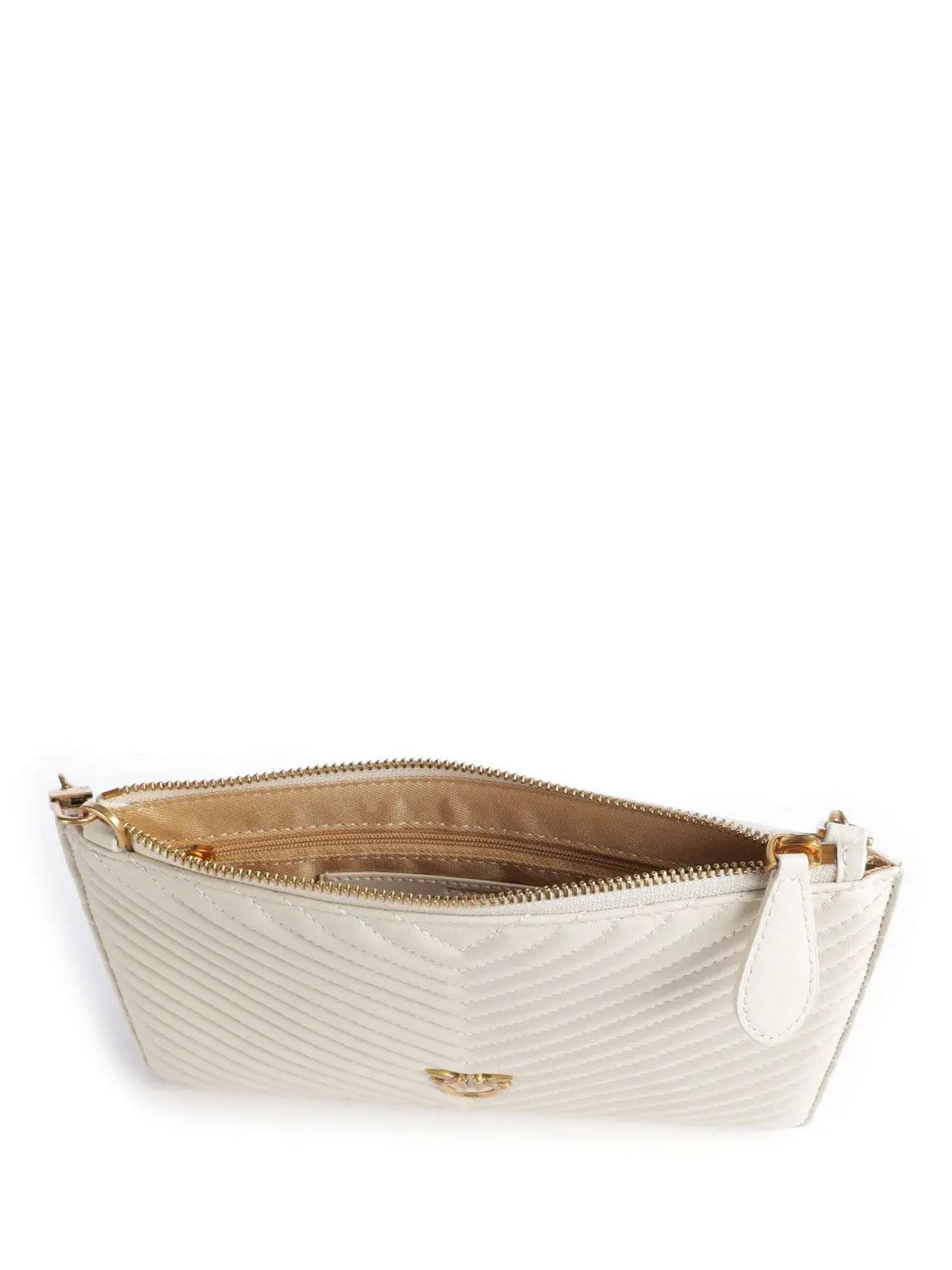 Pinko Pochette Woman Flat Classic 100455-A0GK Z14Q White