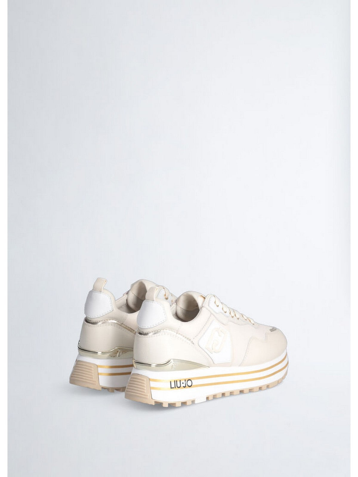 Liu Jo Sneaker Frau Maxi Wonder Bf3003px215 S1400 Beige