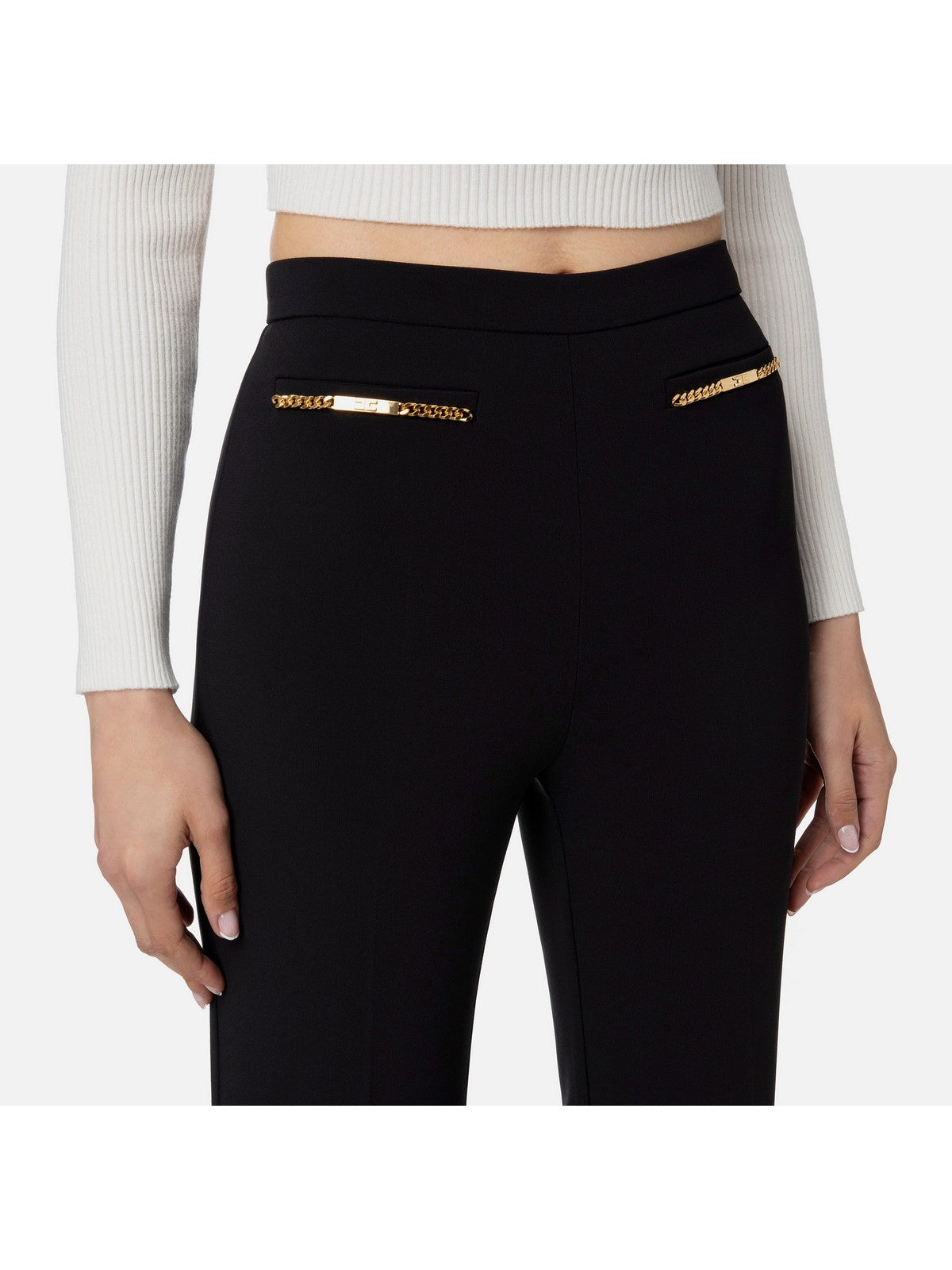 ELISABETTA FRANCHI PA01436E2 110 pantalones negros