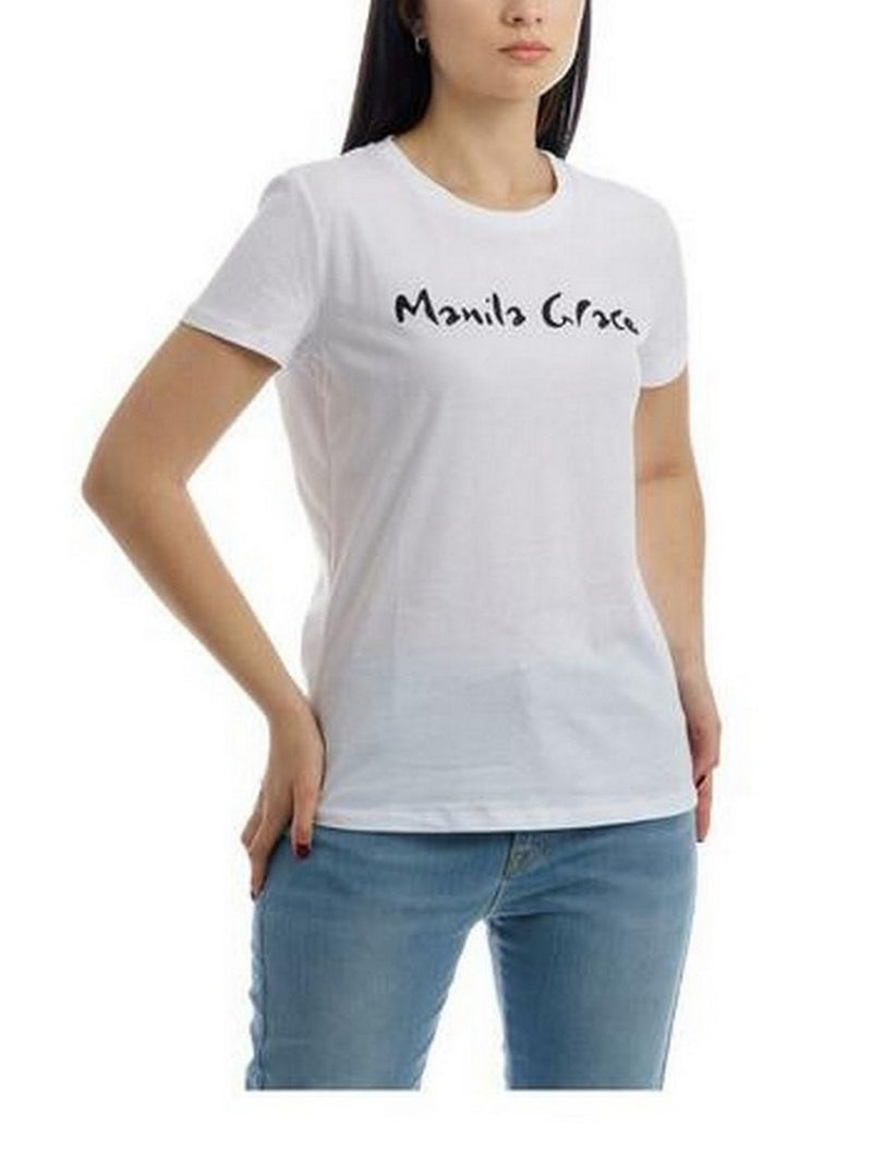 MANILA GRACE T-Shirt e Polo Donna  TA07CU Nero