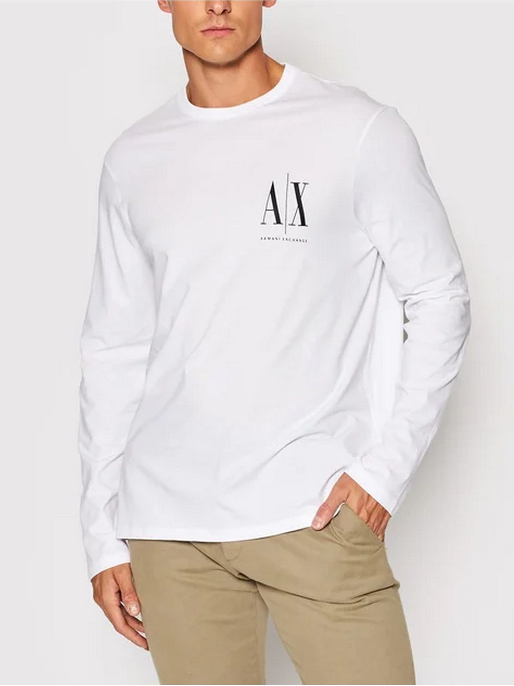 ARMANI EXCHANGE T-Shirt e Polo Uomo  8NZTPL ZJH4Z 1100 Bianco