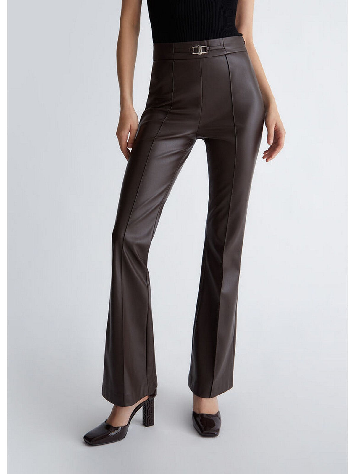 LIU JO BLACK Pantalone Donna  CF3030E0624 X0507 Marrone