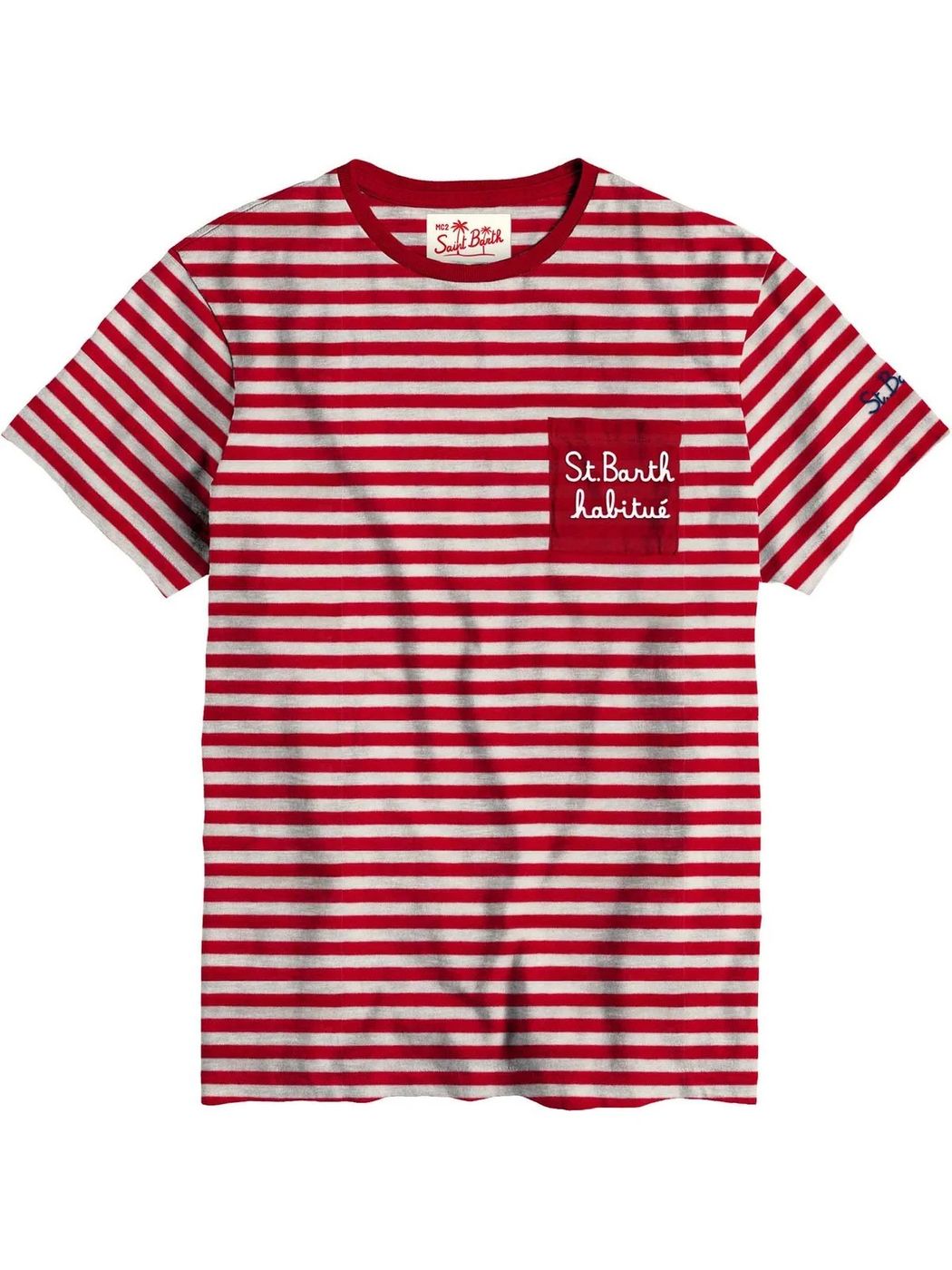 MC2 SAINT BARTH T-Shirt e Polo Uomo  PRESIDENT ESBHB4 Rosso