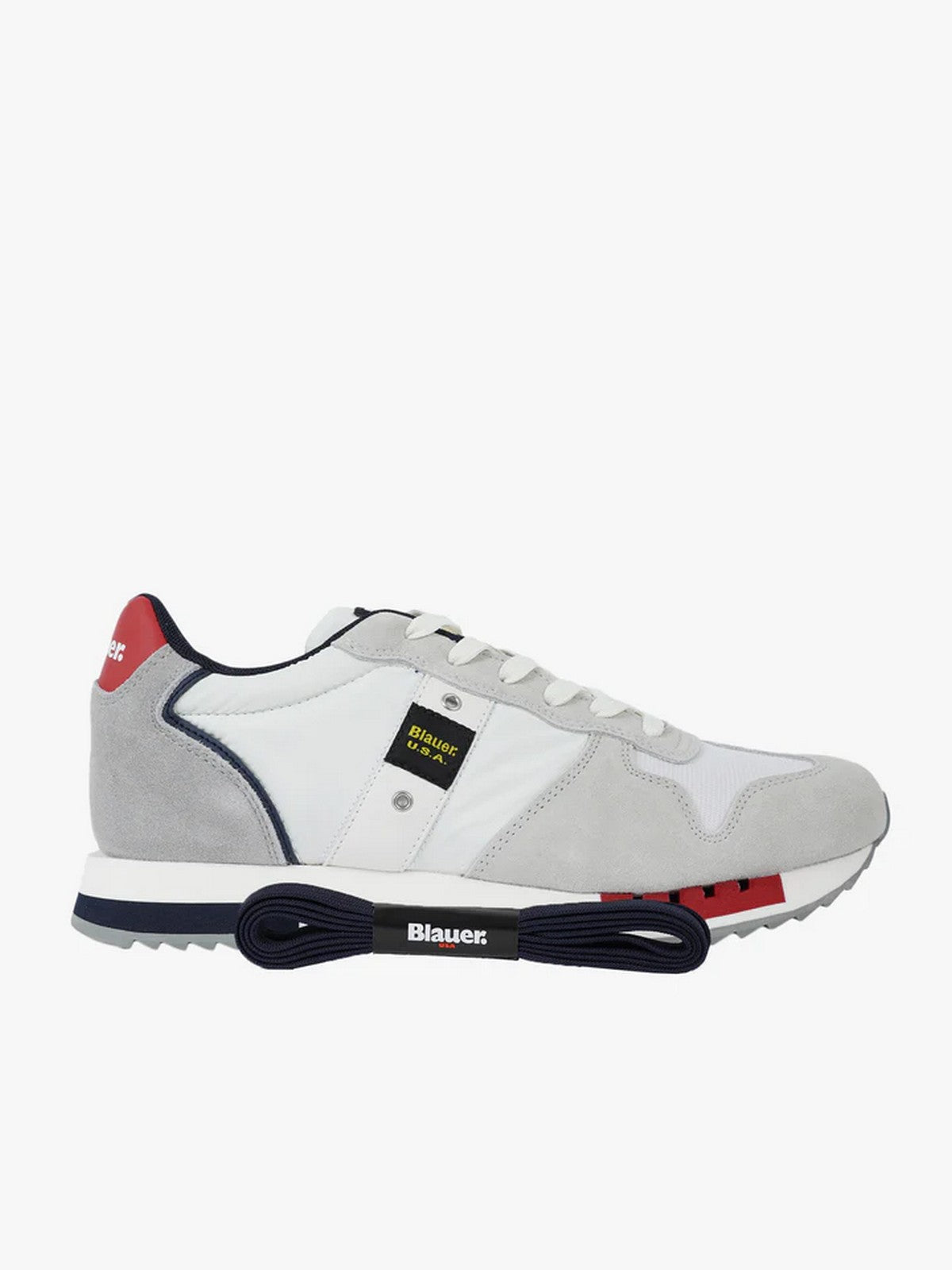 BLAUER Sneaker Uomo  S3QUEENS01/MES WRN Bianco