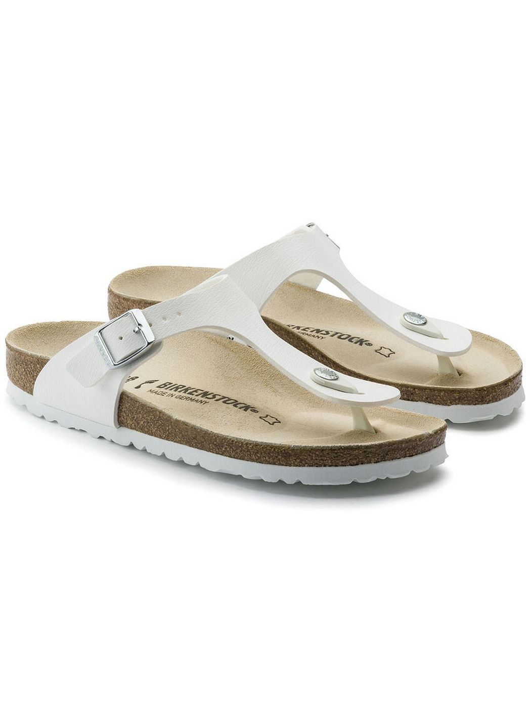 BIRKENSTOCK Sandalo Donna Gizeh 043731 Bianco