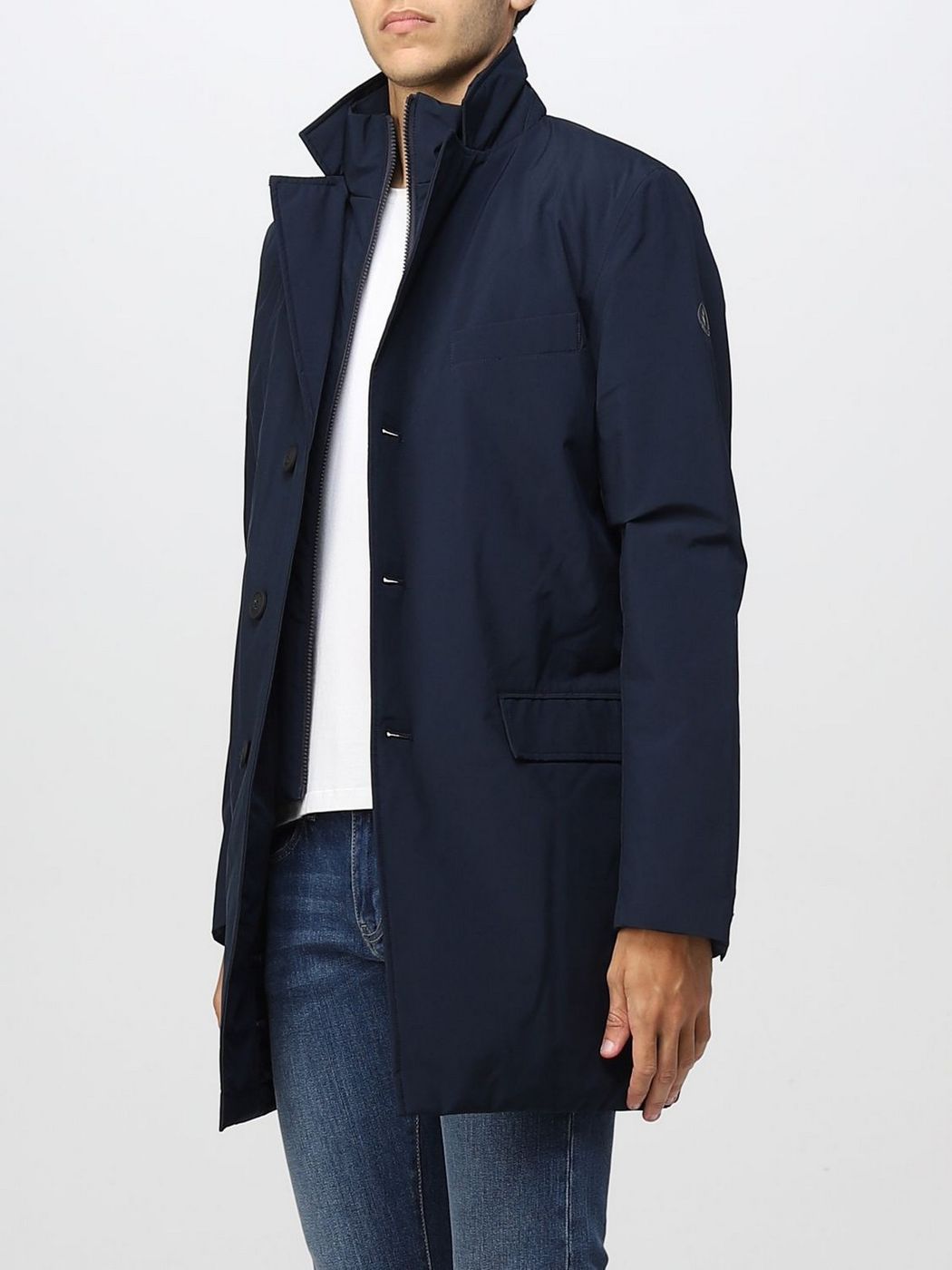 SAVE THE DUCK Cappotto Uomo Helmut D40393M GRIN15 90010 Blu