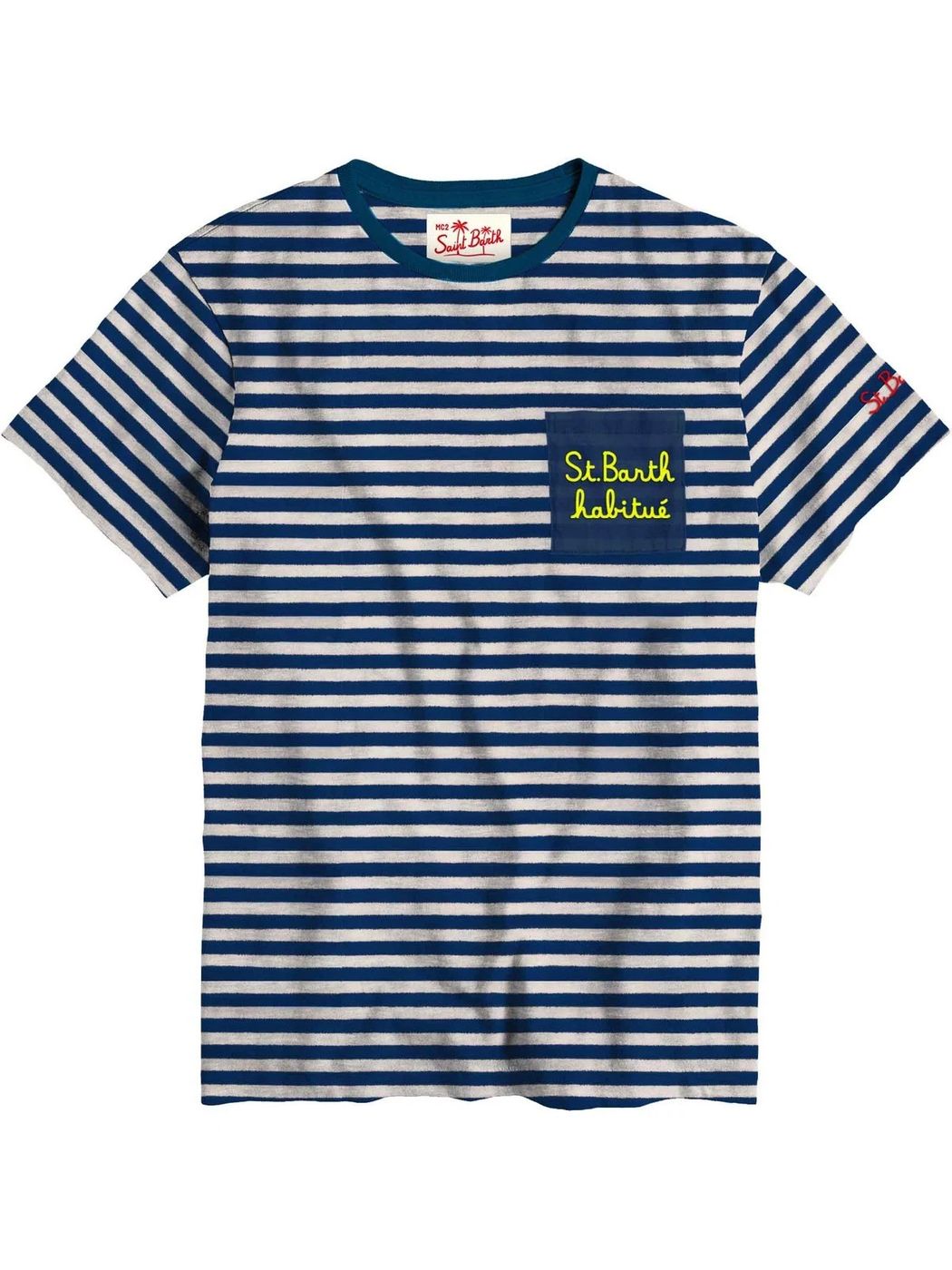 MC2 SAINT BARTH T-Shirt e Polo Uomo  PRESIDENT ESBHB6 Blu