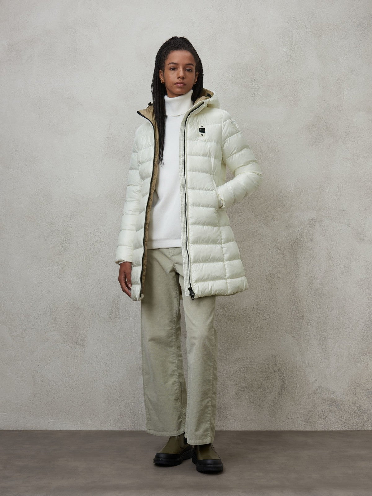 Blauer's Women's Down Jacket 23WBldk02113 006648 102Tt White