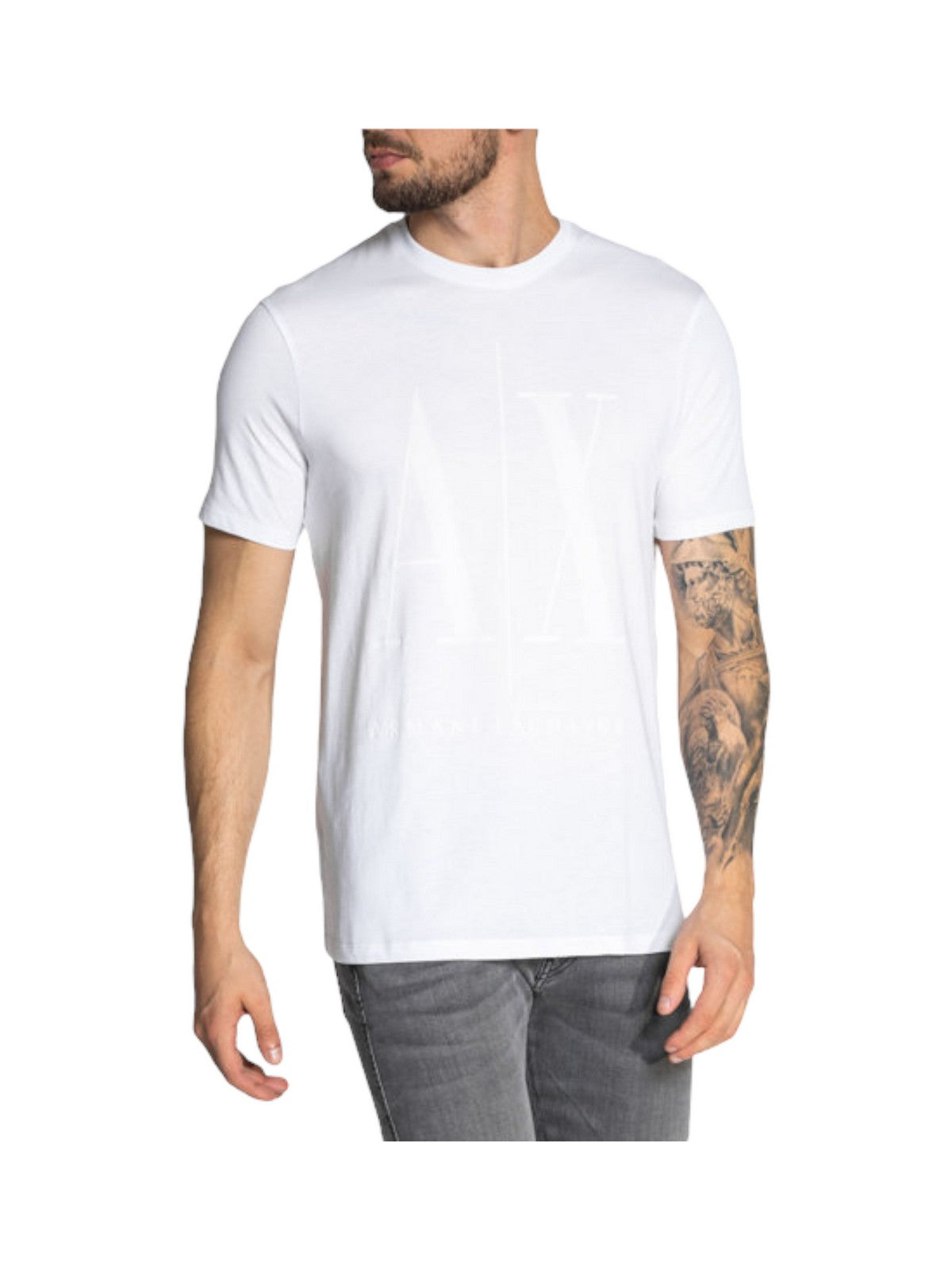 ARMANI EXCHANGE T-Shirt e Polo Uomo  8NZTPP ZJH4Z 1100 Bianco