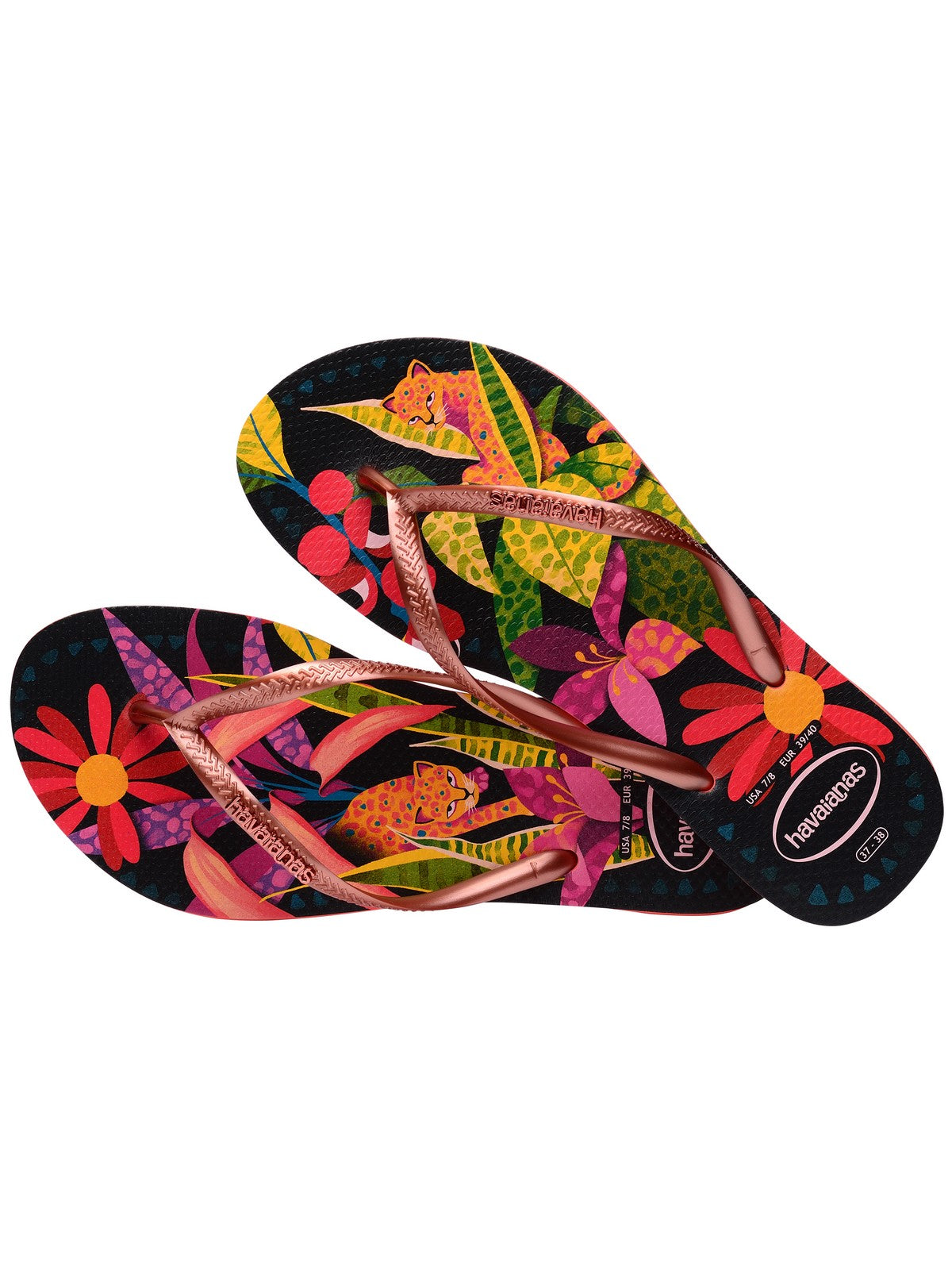 Havaianas Flip Flip Mujer Hav. Slim Tropical 41221111.1256 Rosa