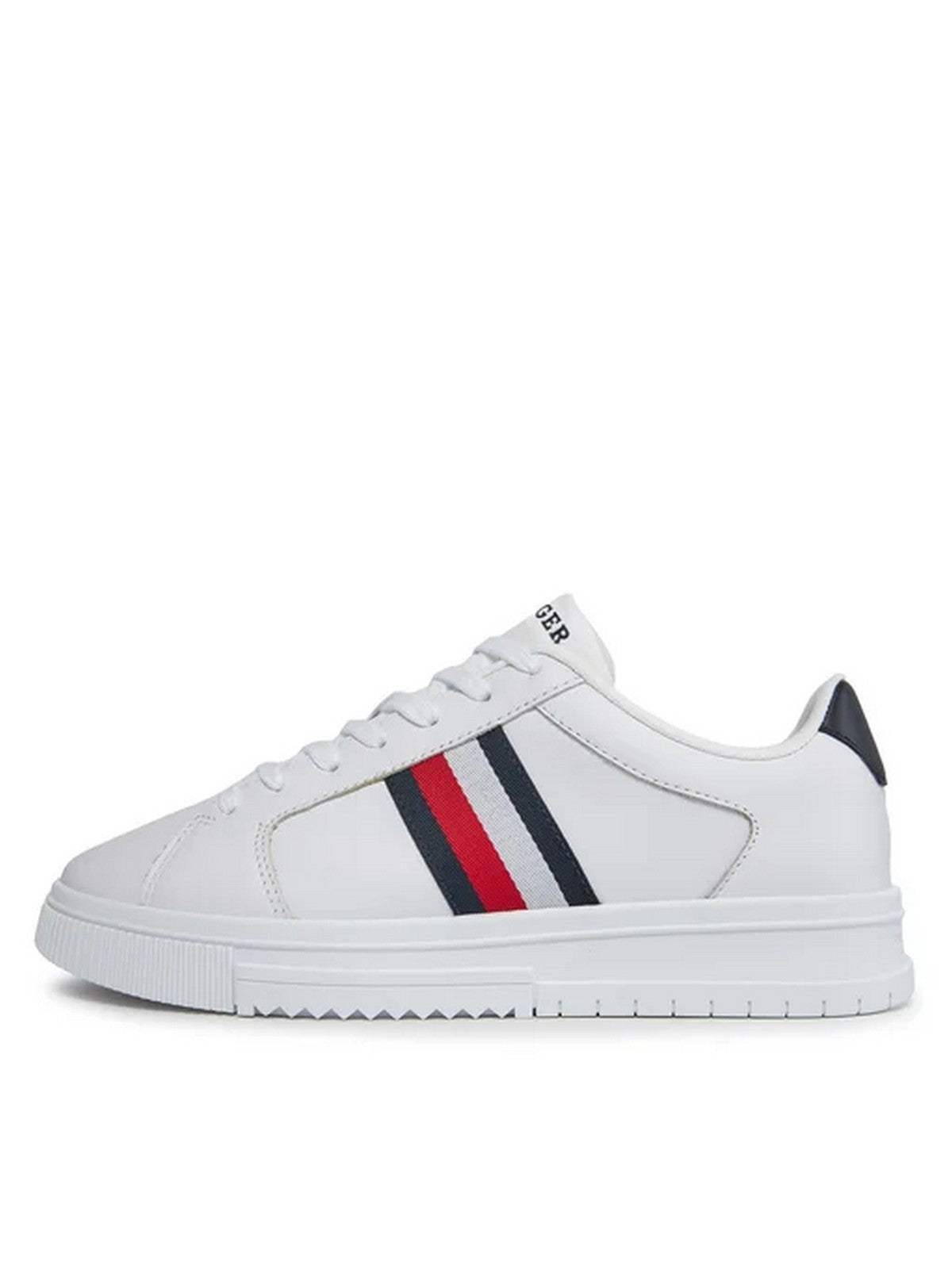 Sneaker masculina de Tommy Hilfiger fm0fm04895 ybs blanco