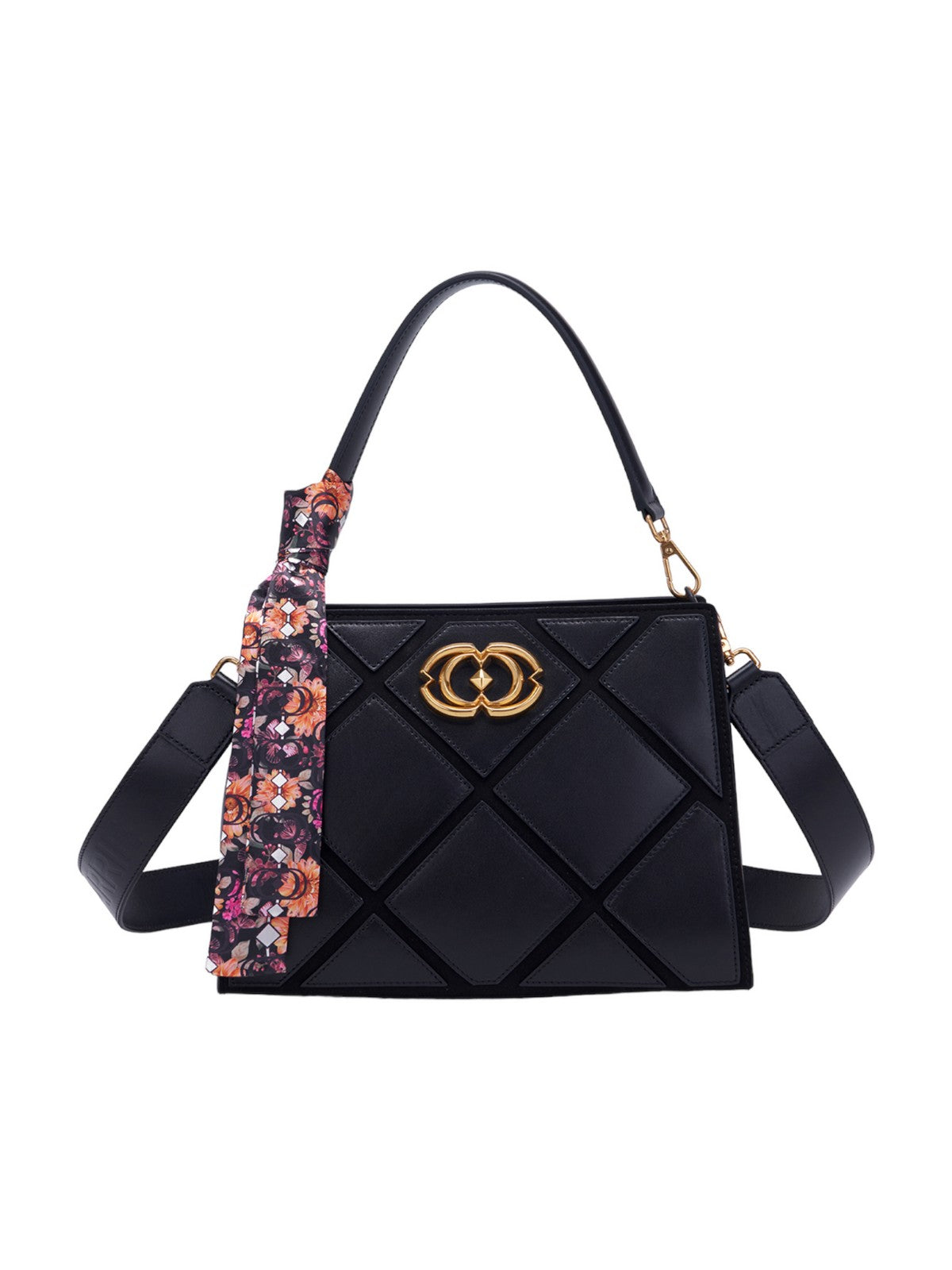 La bolsa de mujeres Carrie 132p-Tz-501-Blacks