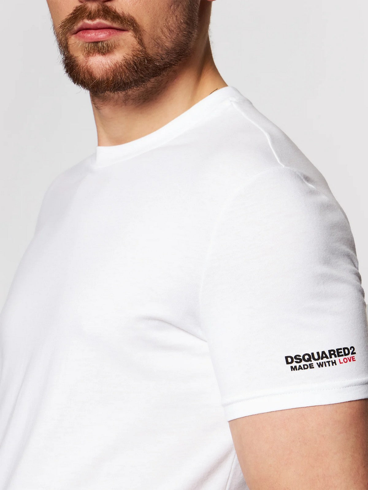 DSQUARED2 T-Shirt e Polo Uomo  D9M203520 100 Bianco